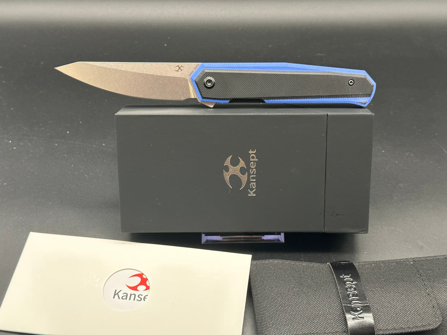 KANSEPT INTEGRA BLUE/BLACK G10 HANDLE 154CM