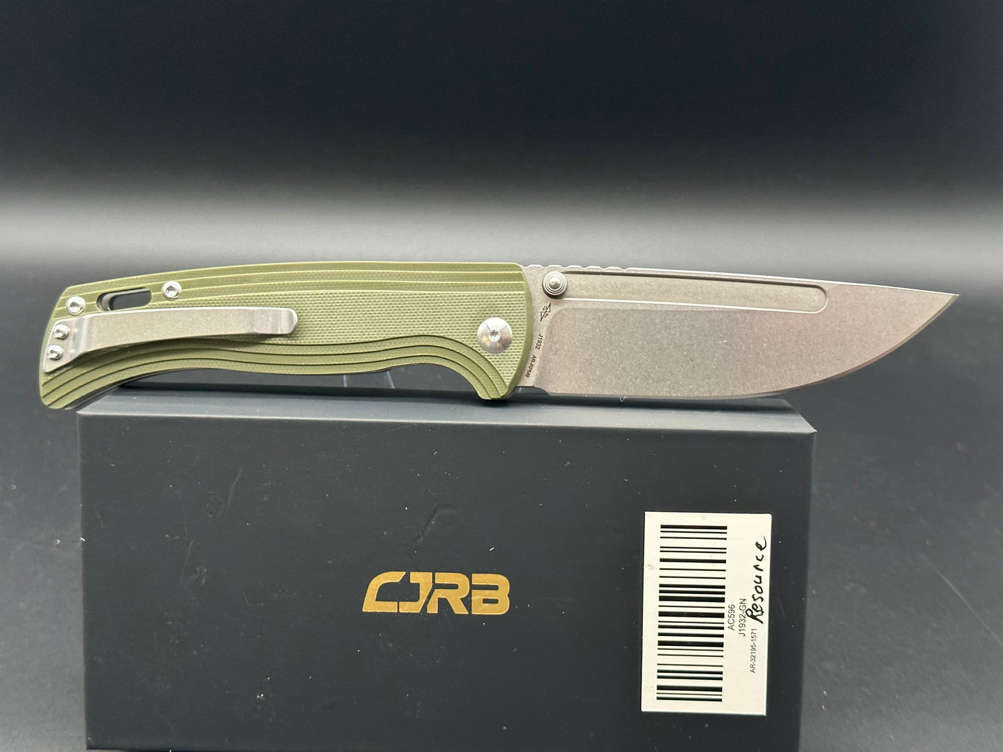 CJRB RESOURCE GREEN G10 HANDLE AR-RPM9