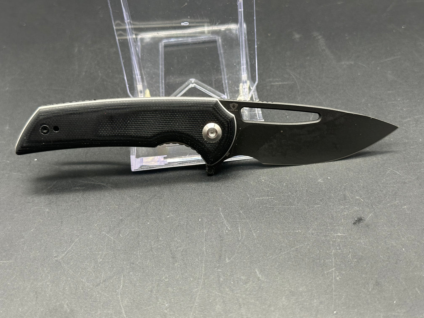 Civivi Odium Liner Lock Black G-10 (2.65" D2 Black Stonewashed)