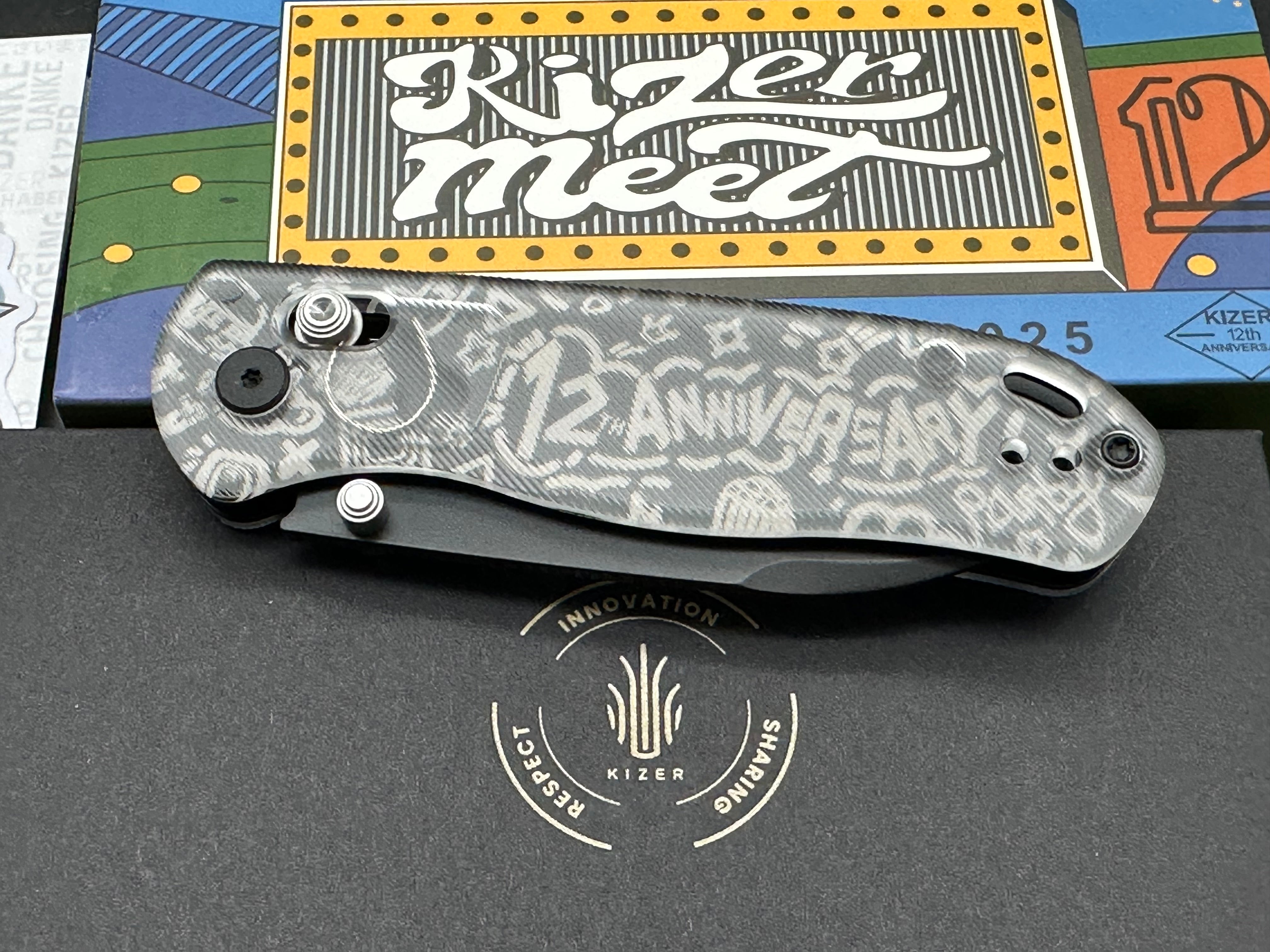 Combo deal Kizer Little Ringo plus Kizer Drop Bear Kizer Meet special edition Blade Show 2025