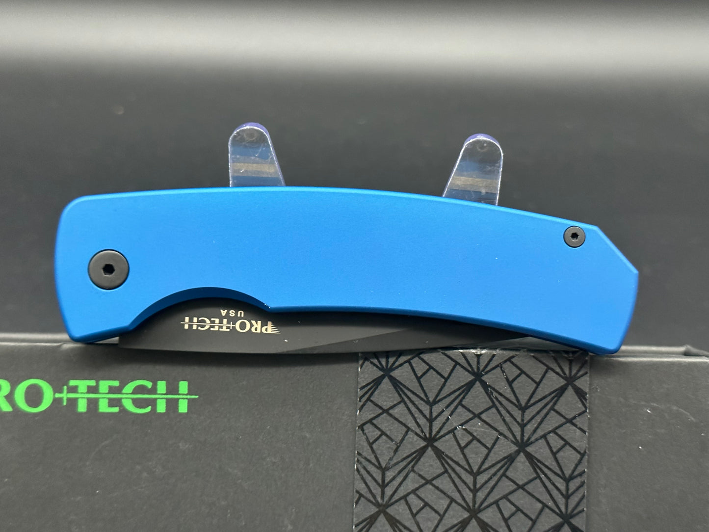 ProTech Magic 2 "Whiskers" Automatic Knife Tactical Blue (3.75" Black)