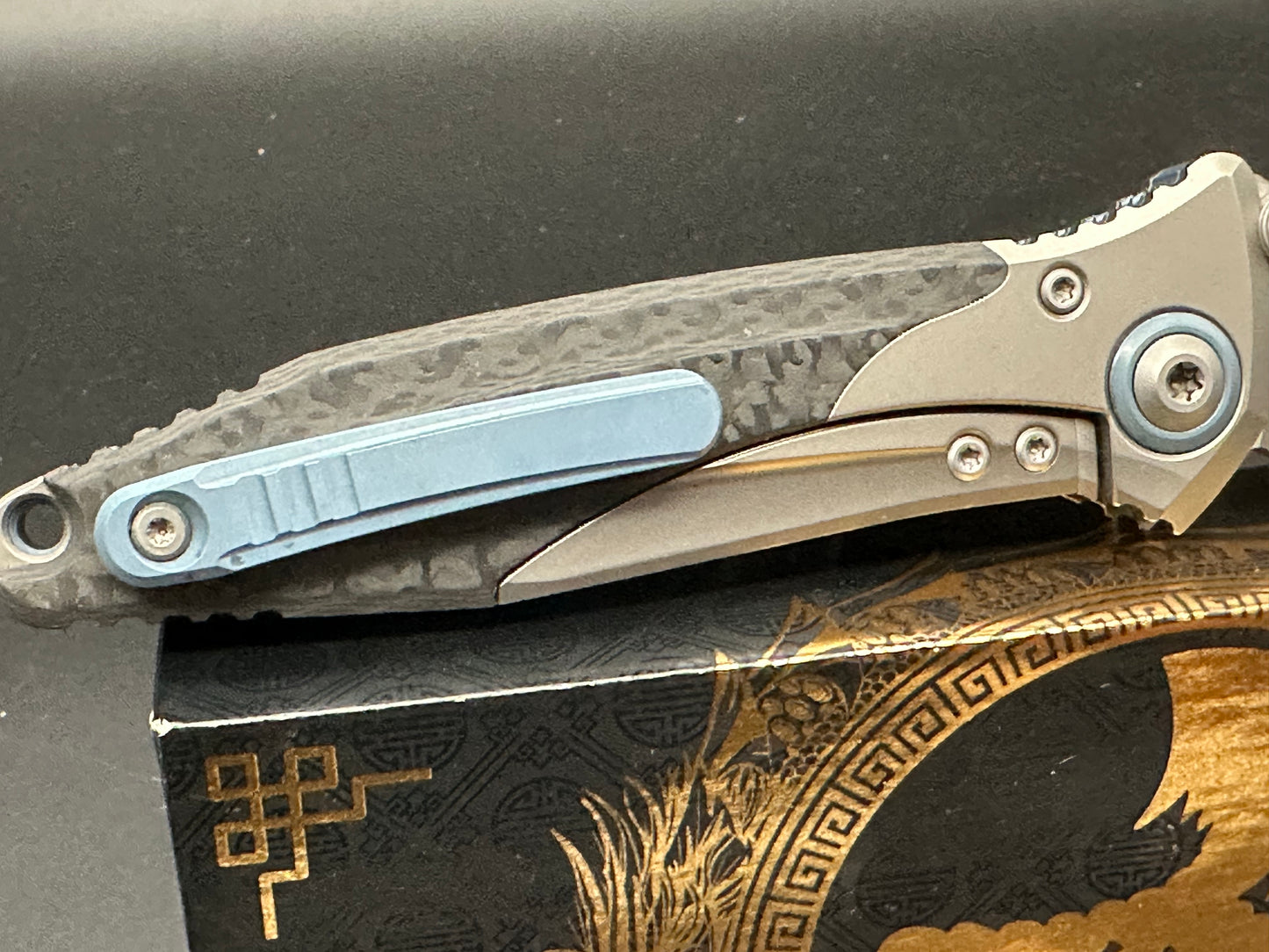 Microtech Socom Bravo Ti/CF M390 blade