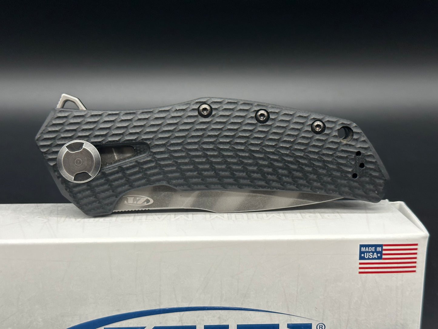 Zero Tolerance ZT 0308 BLKTS Frame Lock Knife (3.75" Tiger Stripe)