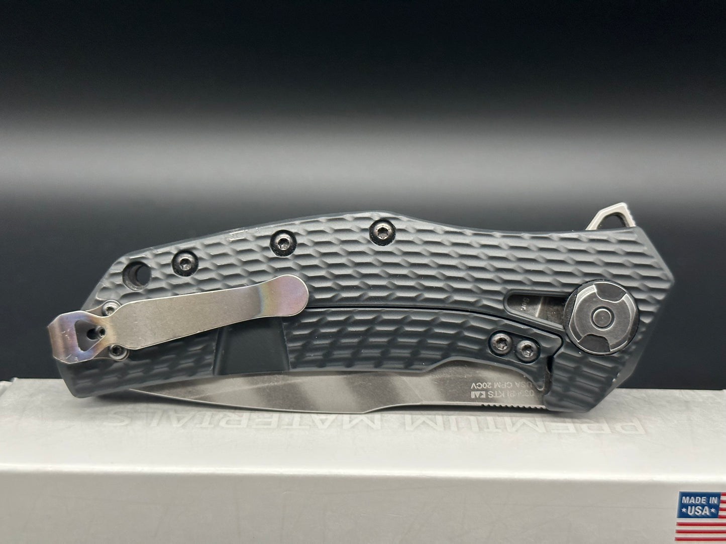 Zero Tolerance ZT 0308 BLKTS Frame Lock Knife (3.75" Tiger Stripe)