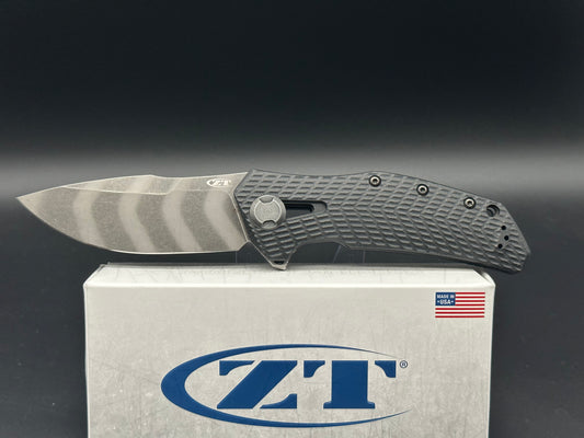 Zero Tolerance ZT 0308 BLKTS Frame Lock Knife (3.75" Tiger Stripe)