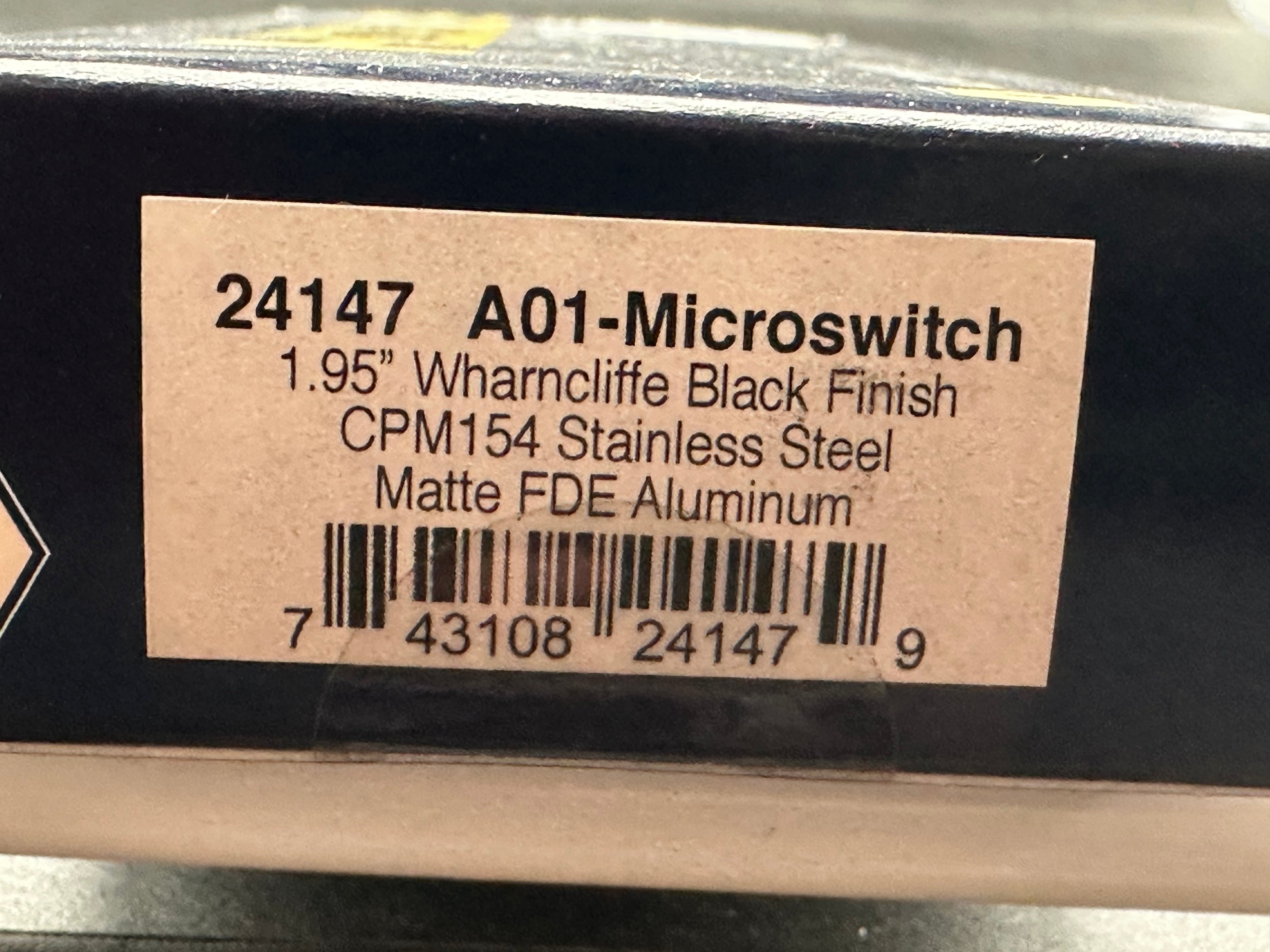 Hogue 24147 A01 FDE Black Wharncliffe CA Legal Automatic