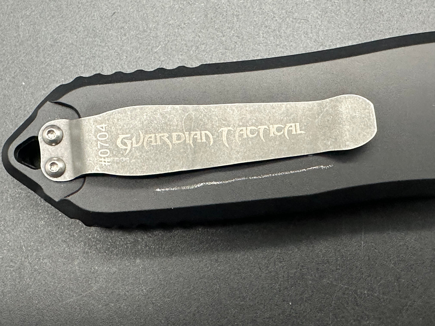 Guardian Tactical RECON-040 OTF Auto Knife Drop Point (4" SW)