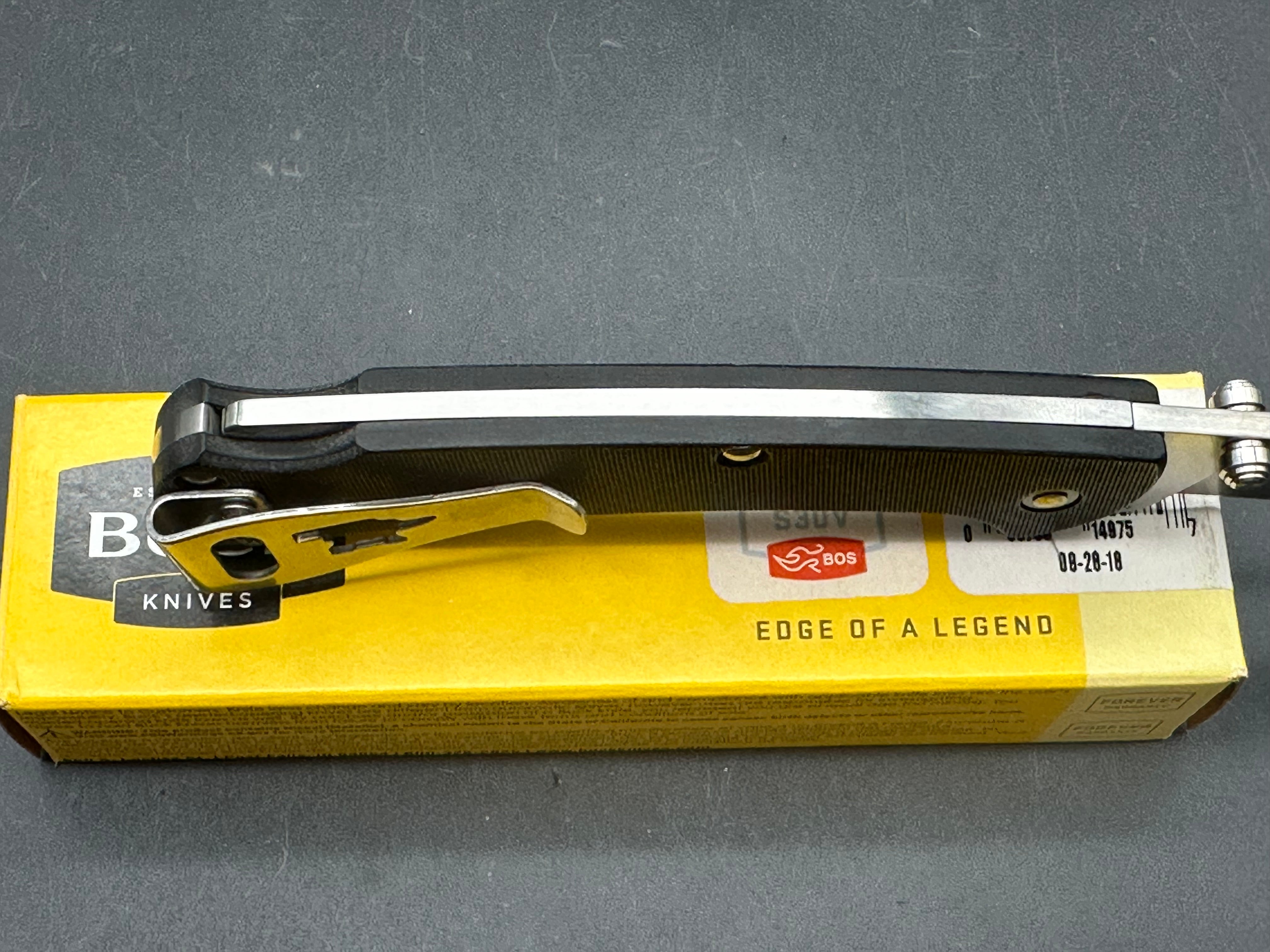Buck 112 Slim PRO, 3" CPM S30V Satin Clip Point Blade, Lockback with Black G10 Scales