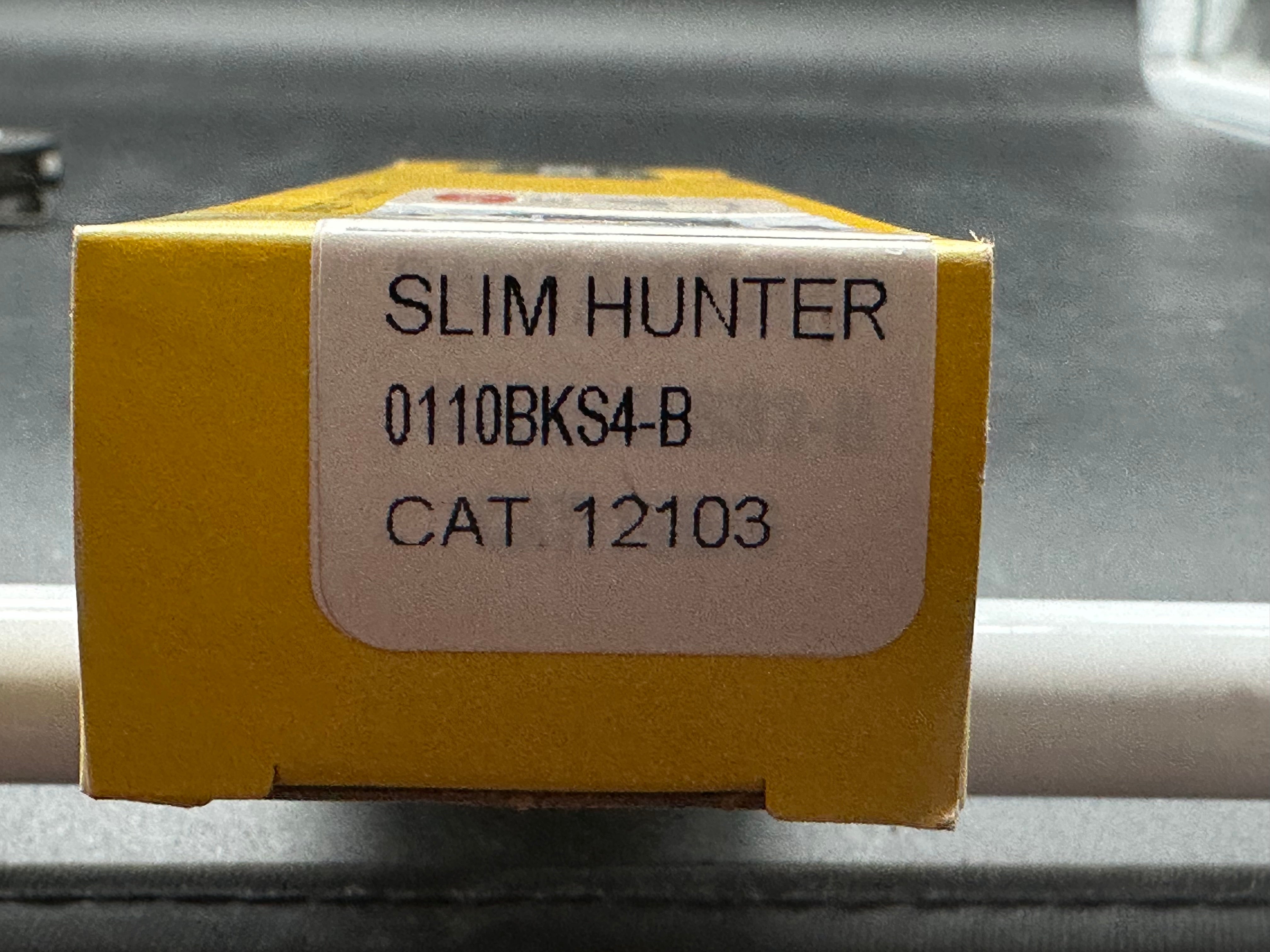 Buck 110 Slim PRO, 3.75" CPM S30V Satin Clip Point, Lockback with Black G 10 Scales