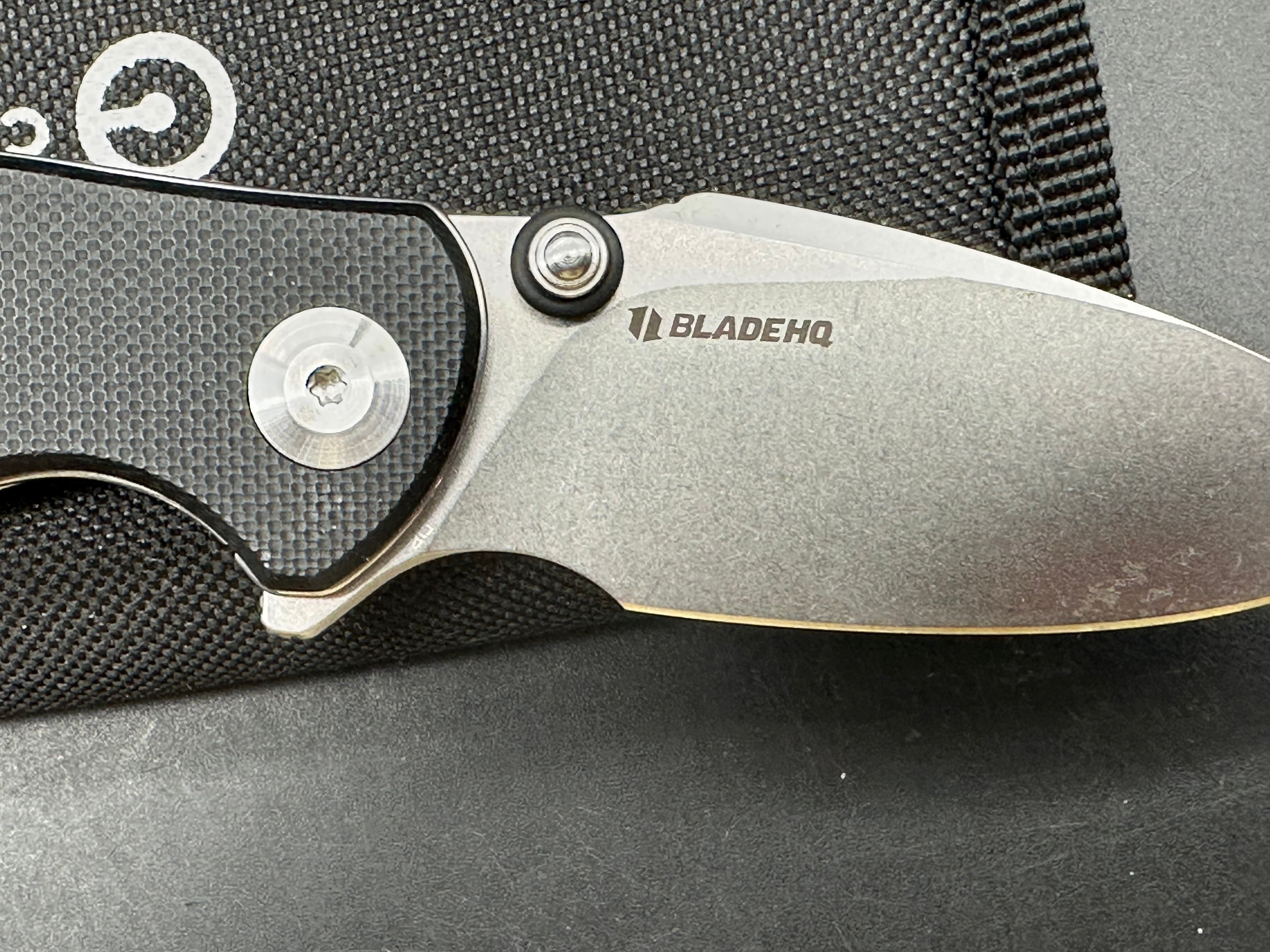Civivi Scintilla (Blade HQ Exclusive), 2.75" D2 Stonewash Blade with Textured Black G10 Scales