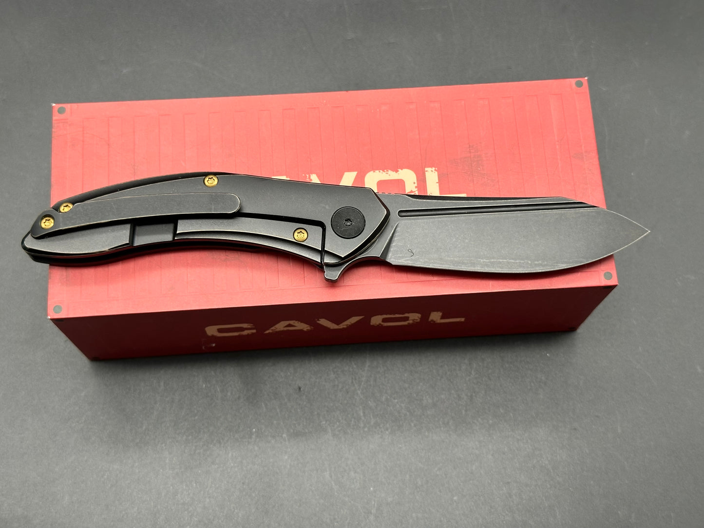 CAVOL KNIFE Bucarto-C01 Flipper Knife