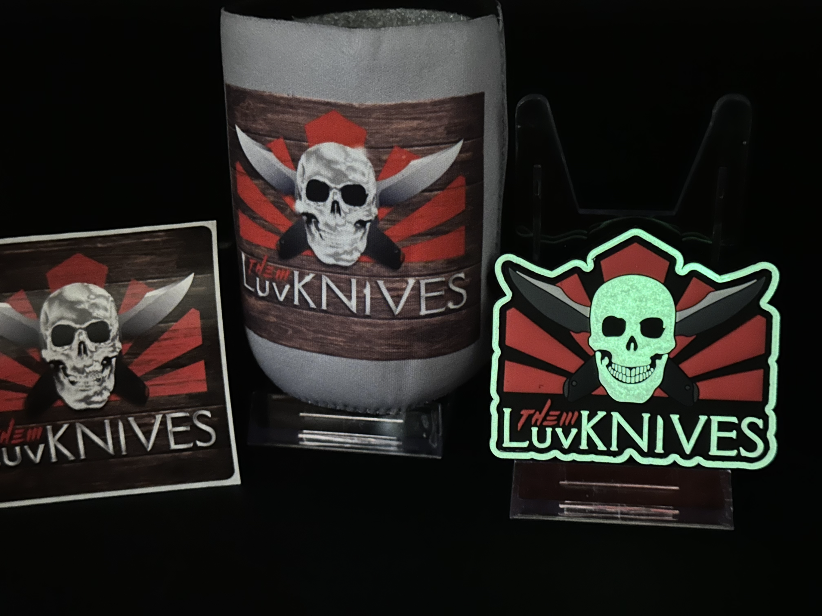 Eutektik EFD Jade BlackWashed plus LTK Koozie/Patch & Sticker w/each knife