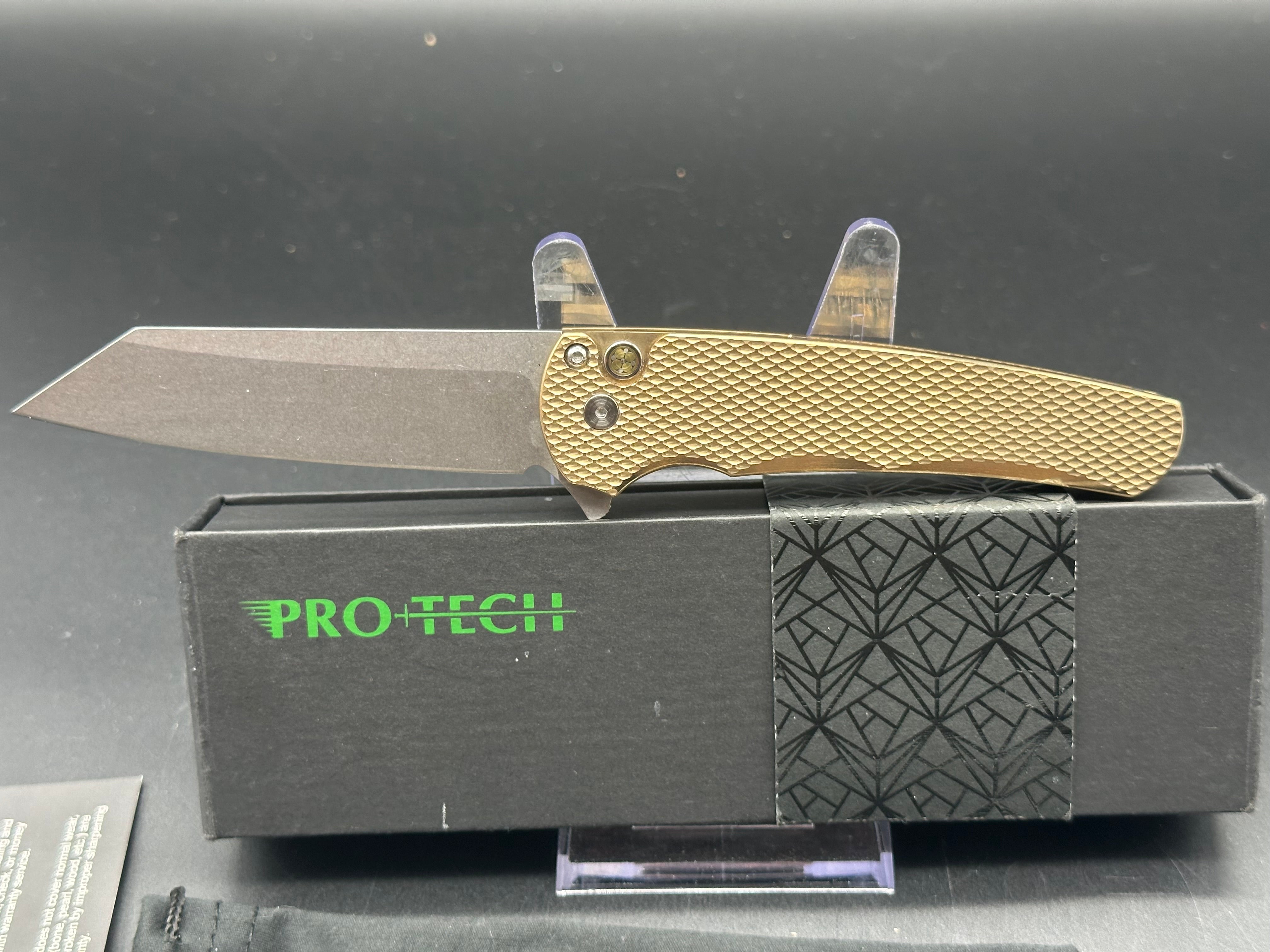 ProTech 5211 Malibu Bronze Aluminum Textured, Reverse Tanto