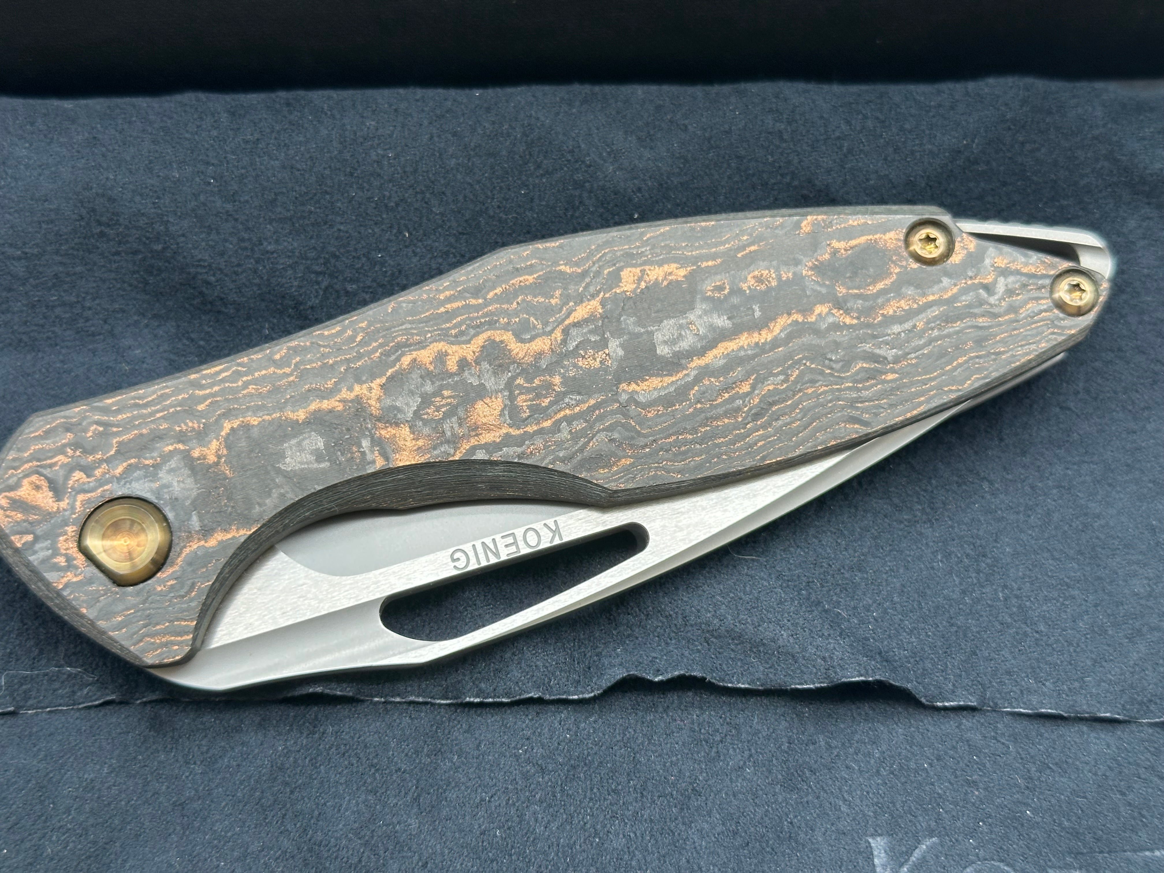 Koenig Arius sprint run-copper dust carbon fiber-flipper delete