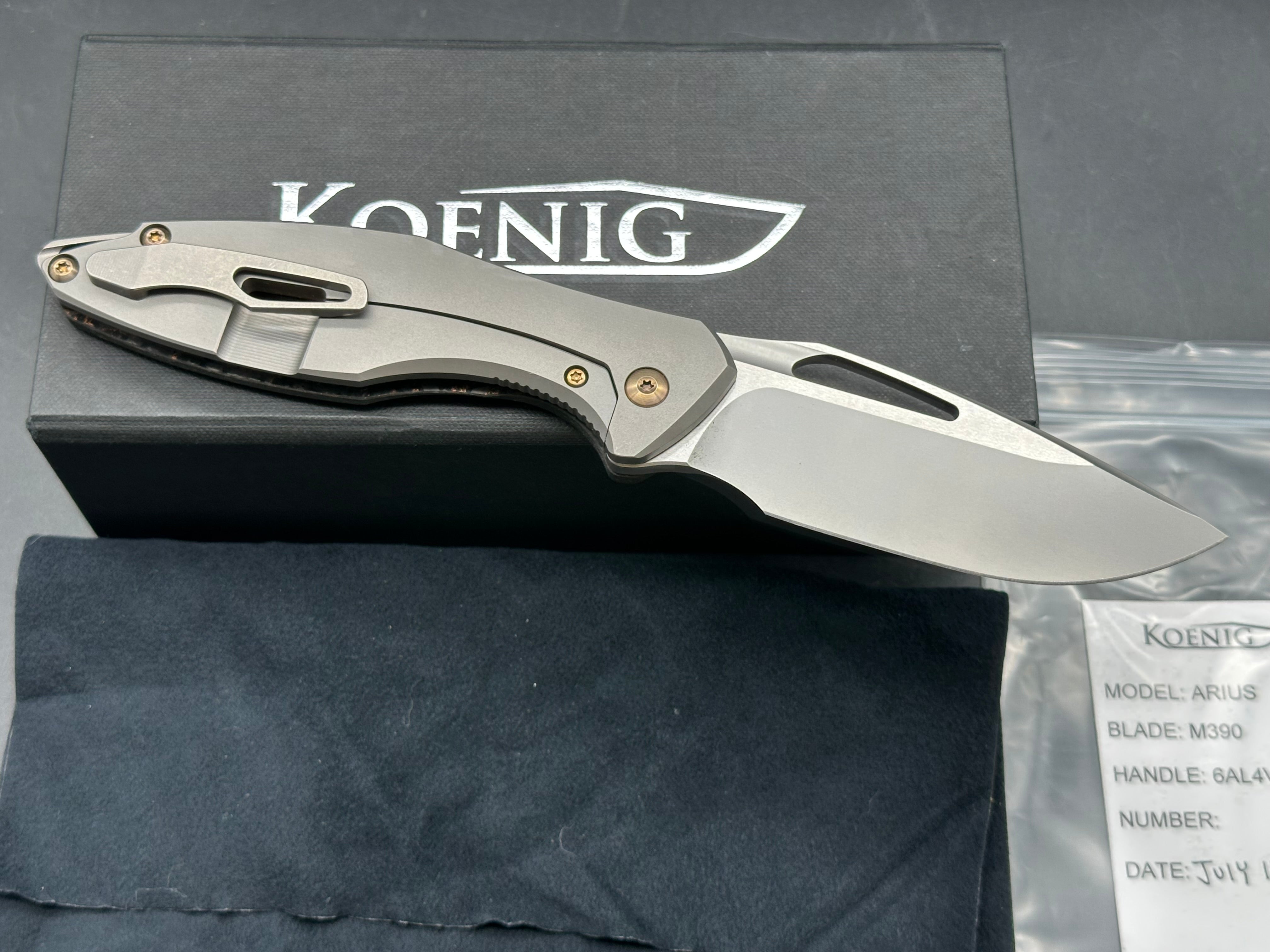 Koenig Arius sprint run-copper dust carbon fiber-flipper delete