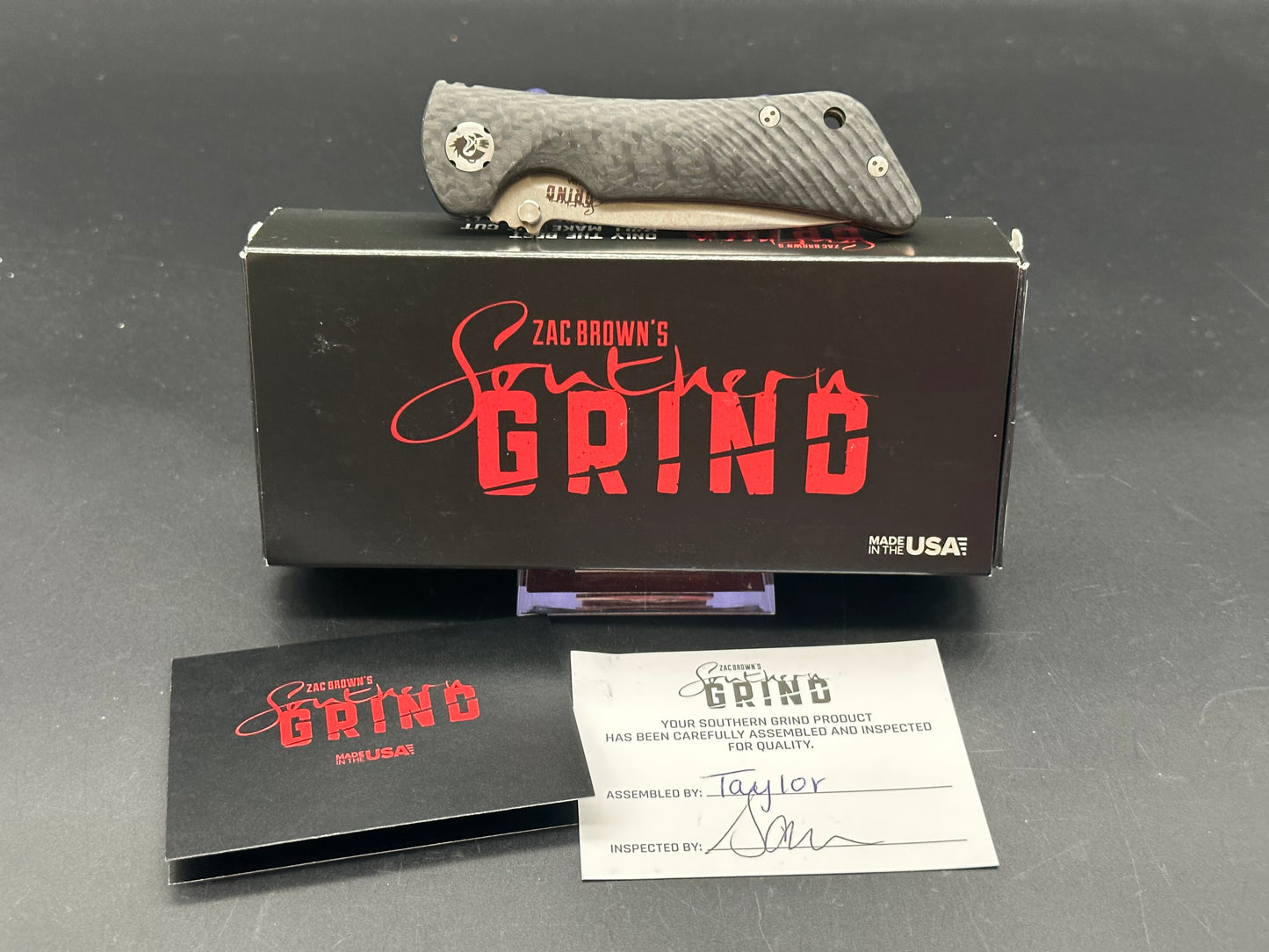 Southern Grind Spider Monkey Satin with CF Handle