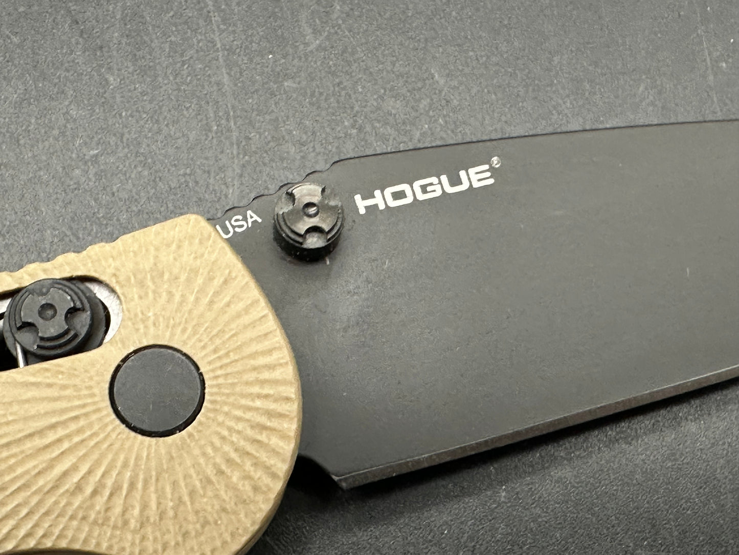 Hogue Ritter RSK mini FDE g10 scales w/20CV black blade