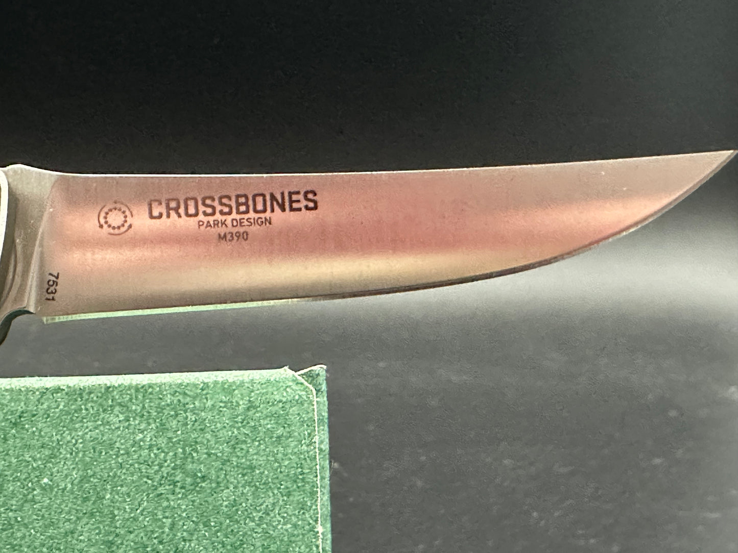 CRKT Crossbones Limited Edition Liner Lock Knife Ti (3.5" Satin M390) 7531