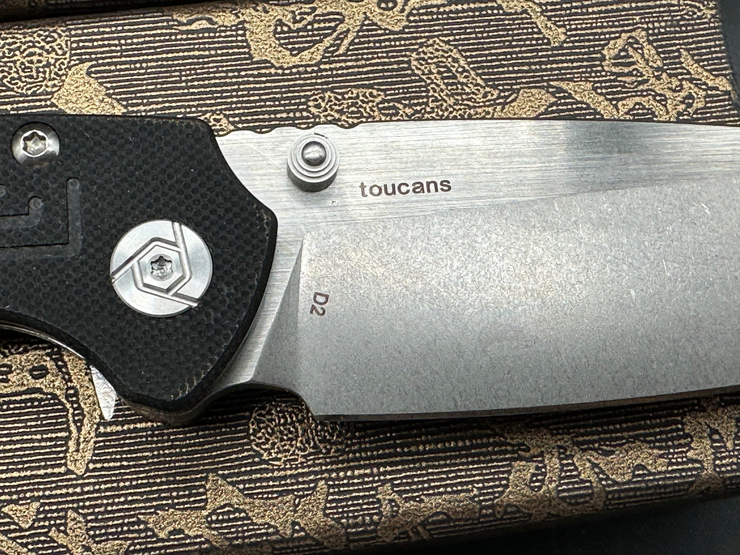 CH 3504-BLK AND CH Toucans Black G10