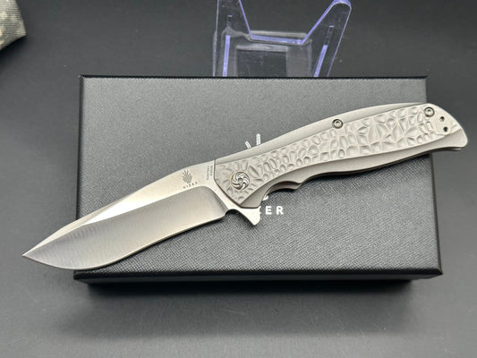 Kizer Rattler KI4470 S35VN TI Gray