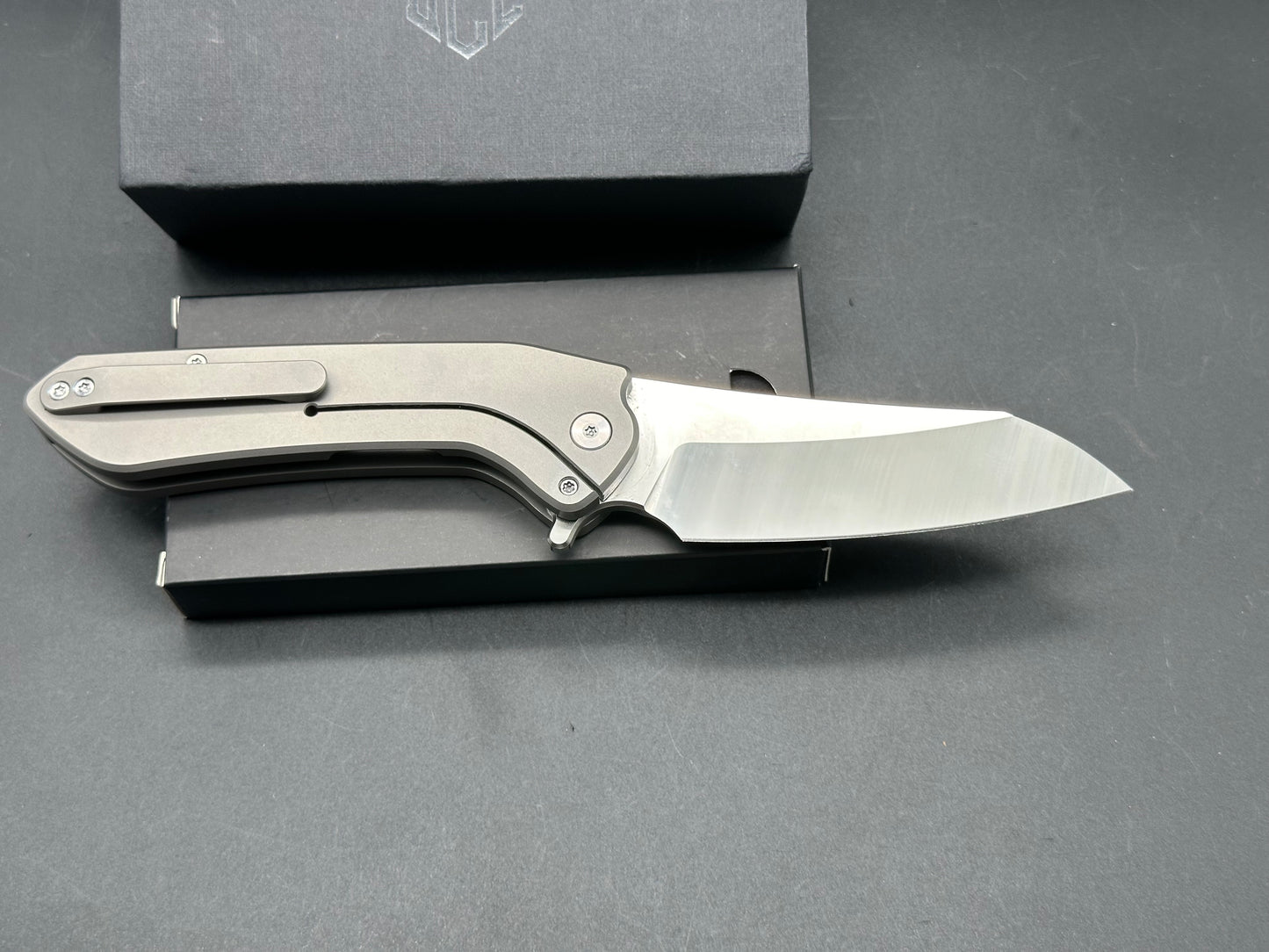 EveryDay Carry Company Brutus Titanium Flipper non locking M390