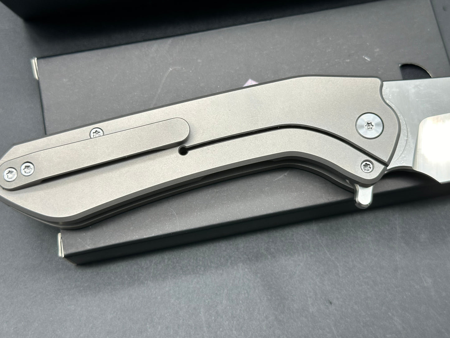 EveryDay Carry Company Brutus Titanium Flipper non locking M390