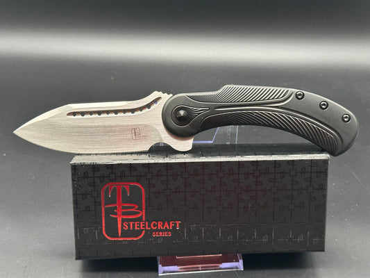 Todd Begg Steelcraft Field Marshall Black titanium