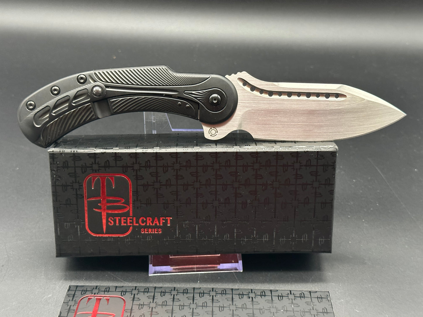 Todd Begg Steelcraft Field Marshall Black titanium