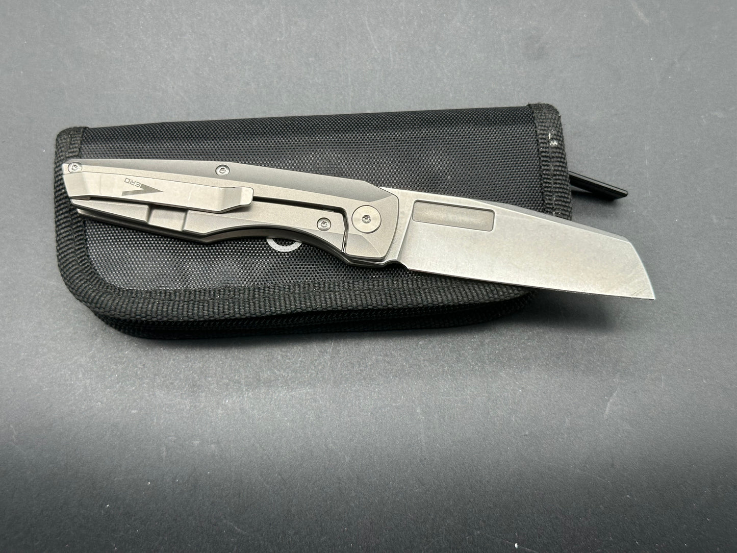 Vero mini axon frame lock all titanium m390