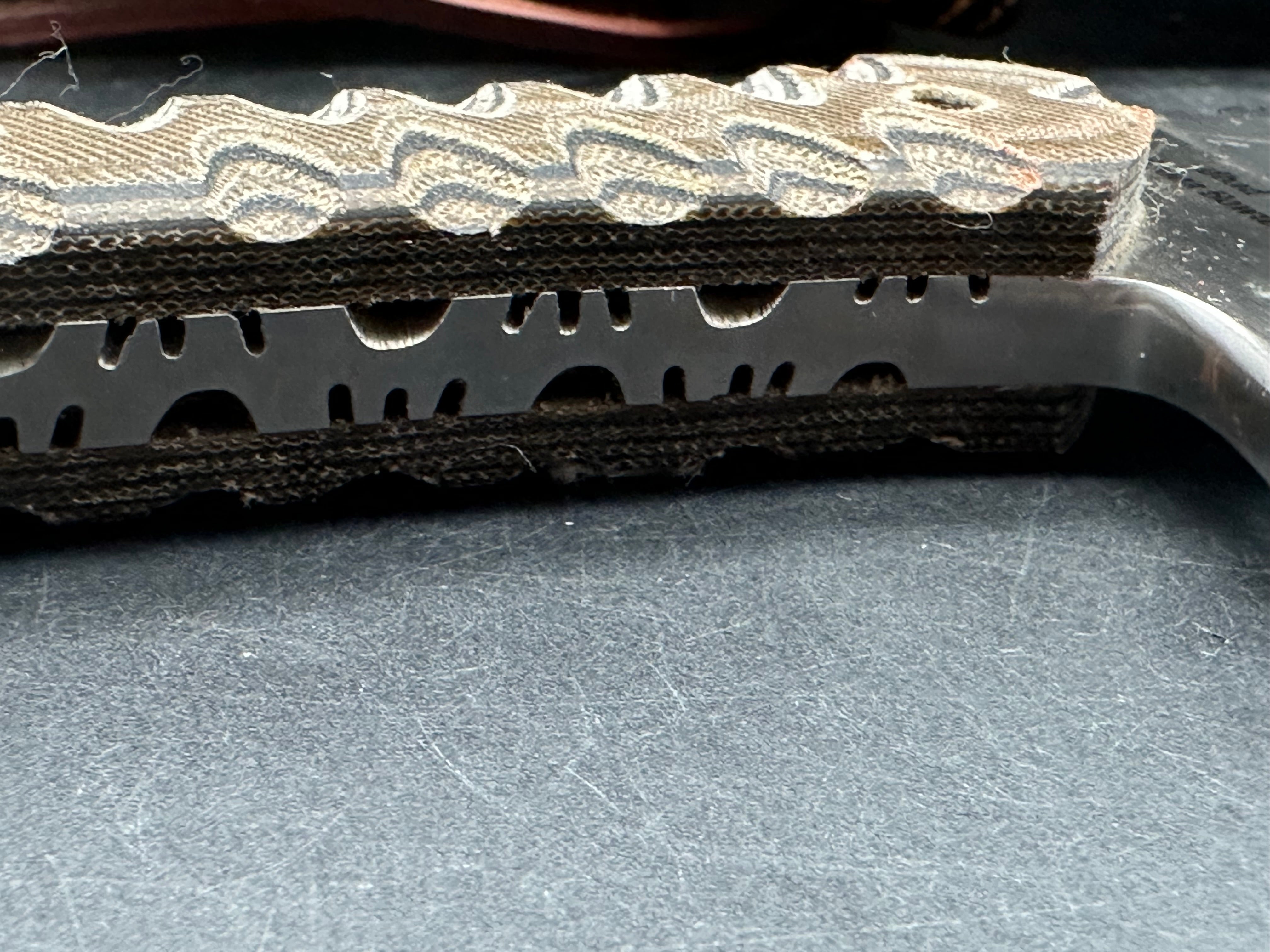 DBAD Arizona Bowie Dbad/Croco knives collaboration Full Tang Blade D2 Steel