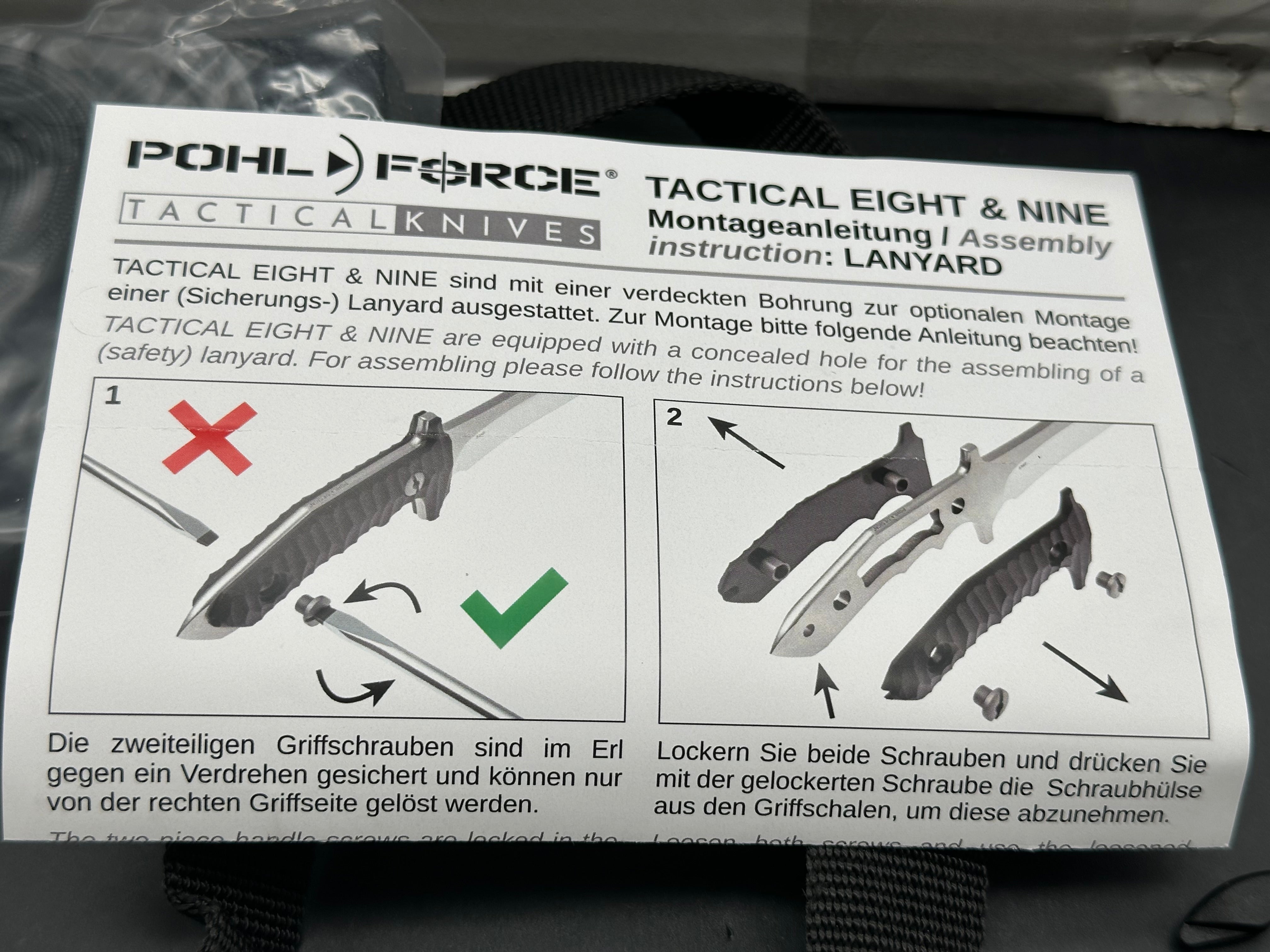 Pohl Force Tactical Nine BK