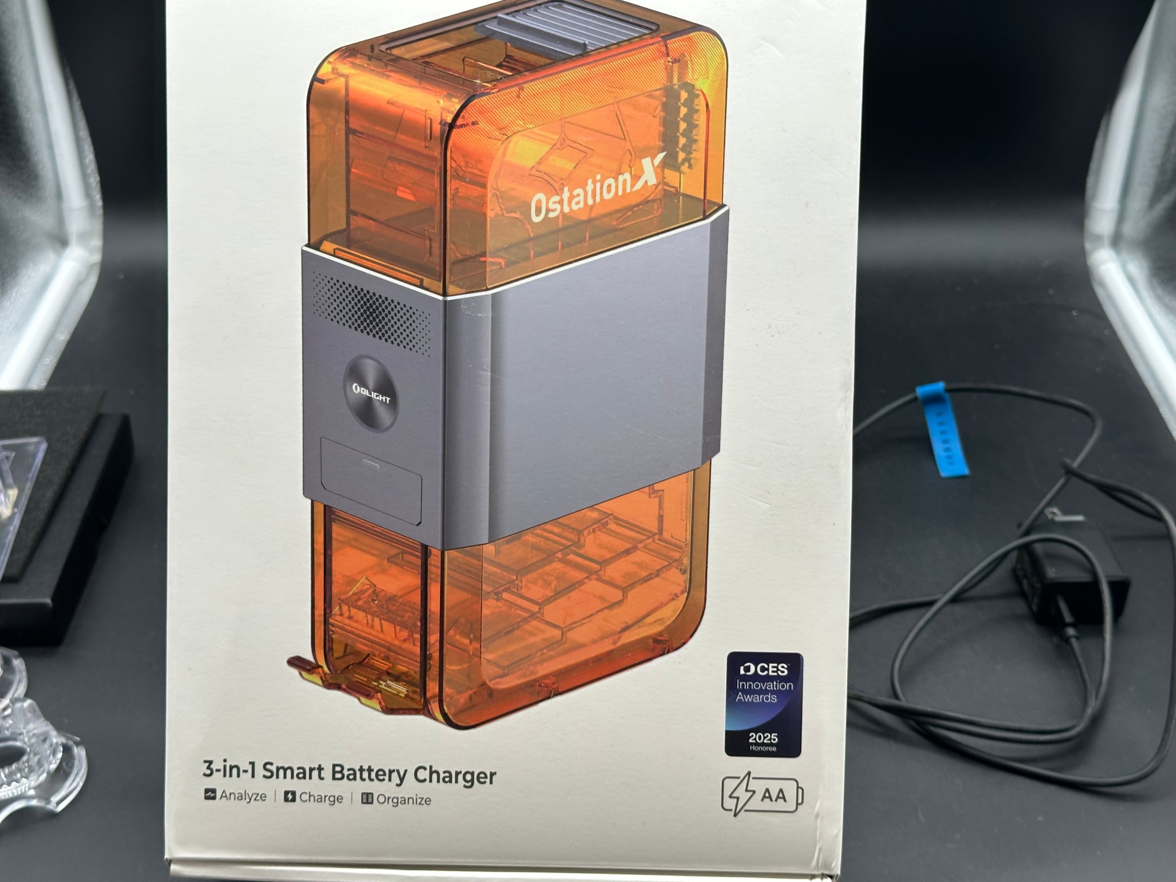 OLIGHT Ostation X Battery Charger Exclusively for Rechargeable AA NiMH