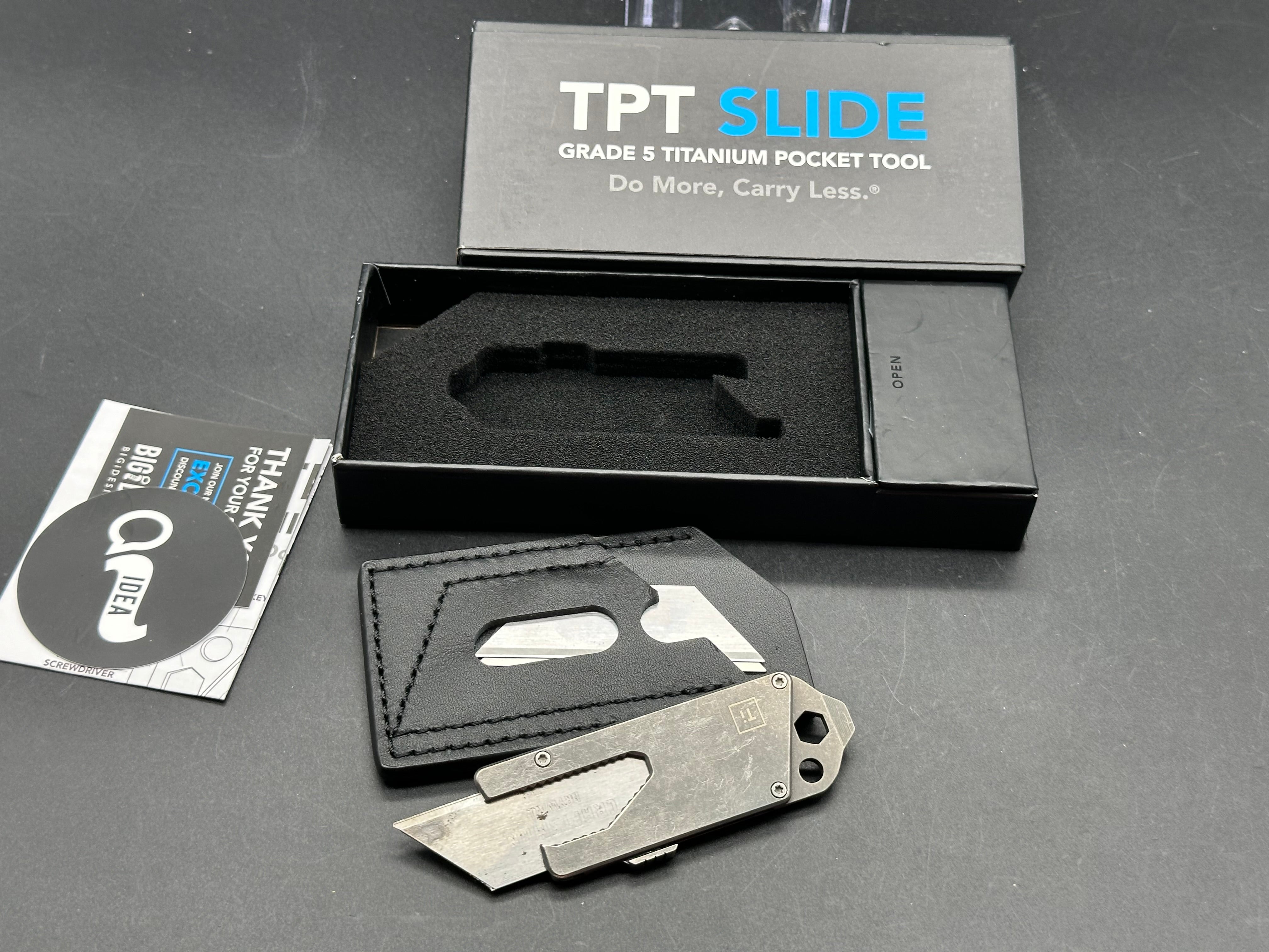 Big Idea Ti Slide Knife