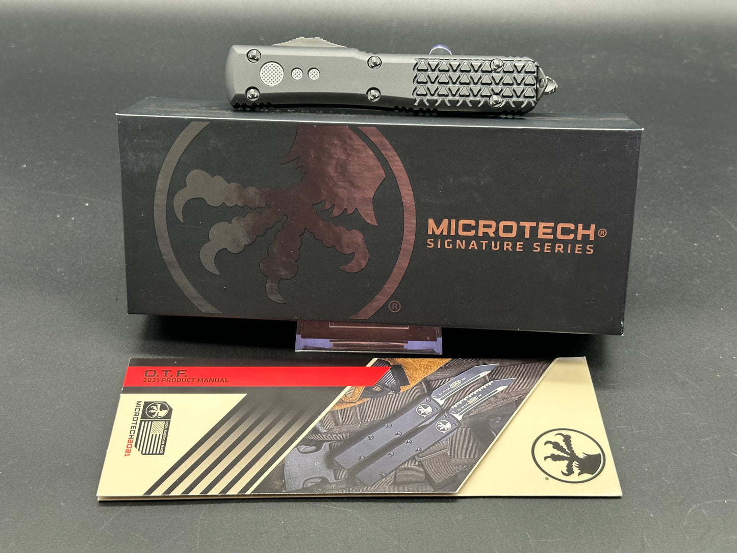 Microtech Ultratech d/e jk blue Jedi Knight