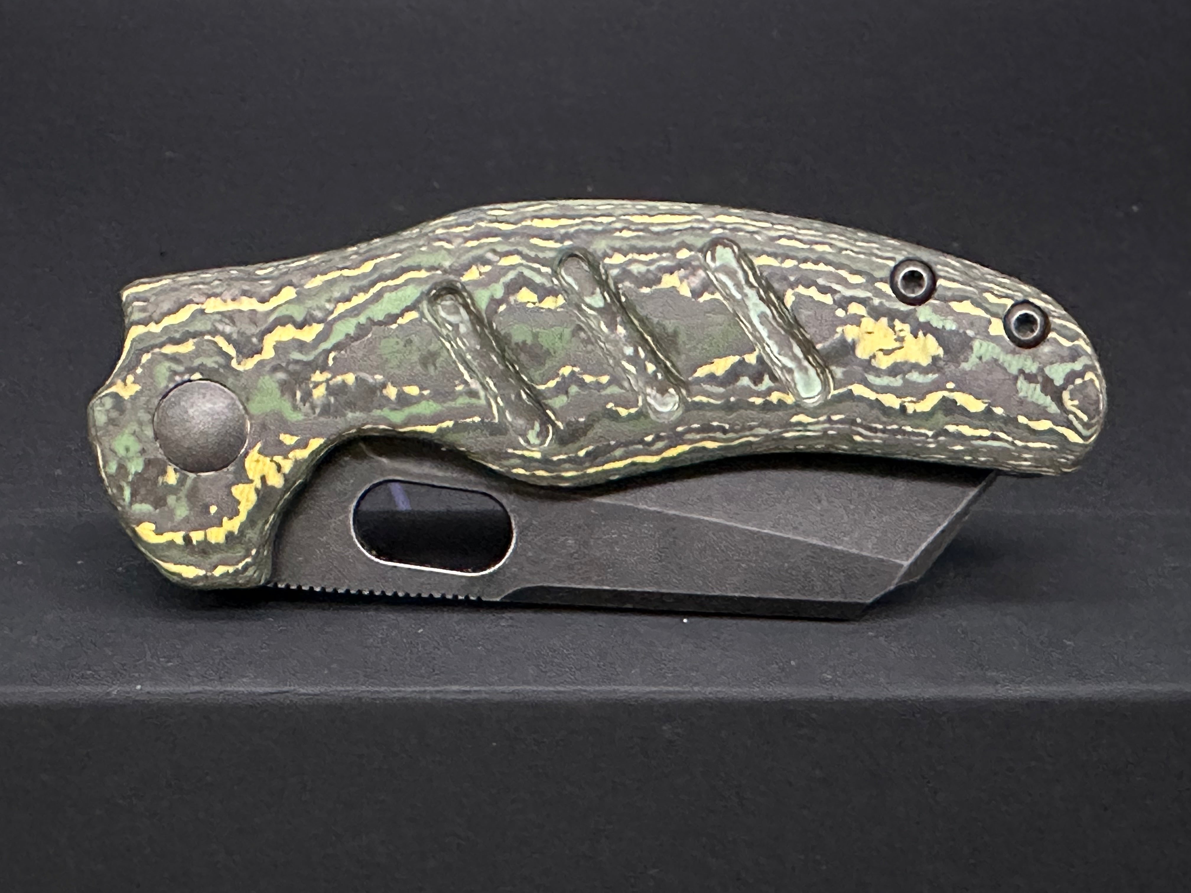 Kizer C01C Mini Sheepdog 20CV Blade Fat carbon