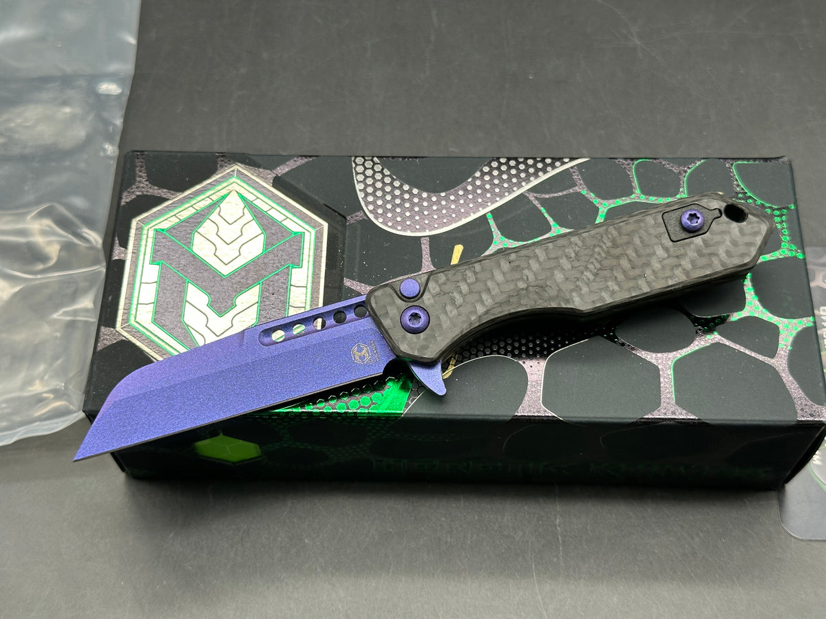 Heretic Jinn Purple MagNacut & Carbon fiber Suite 2A Outfitters exclusive