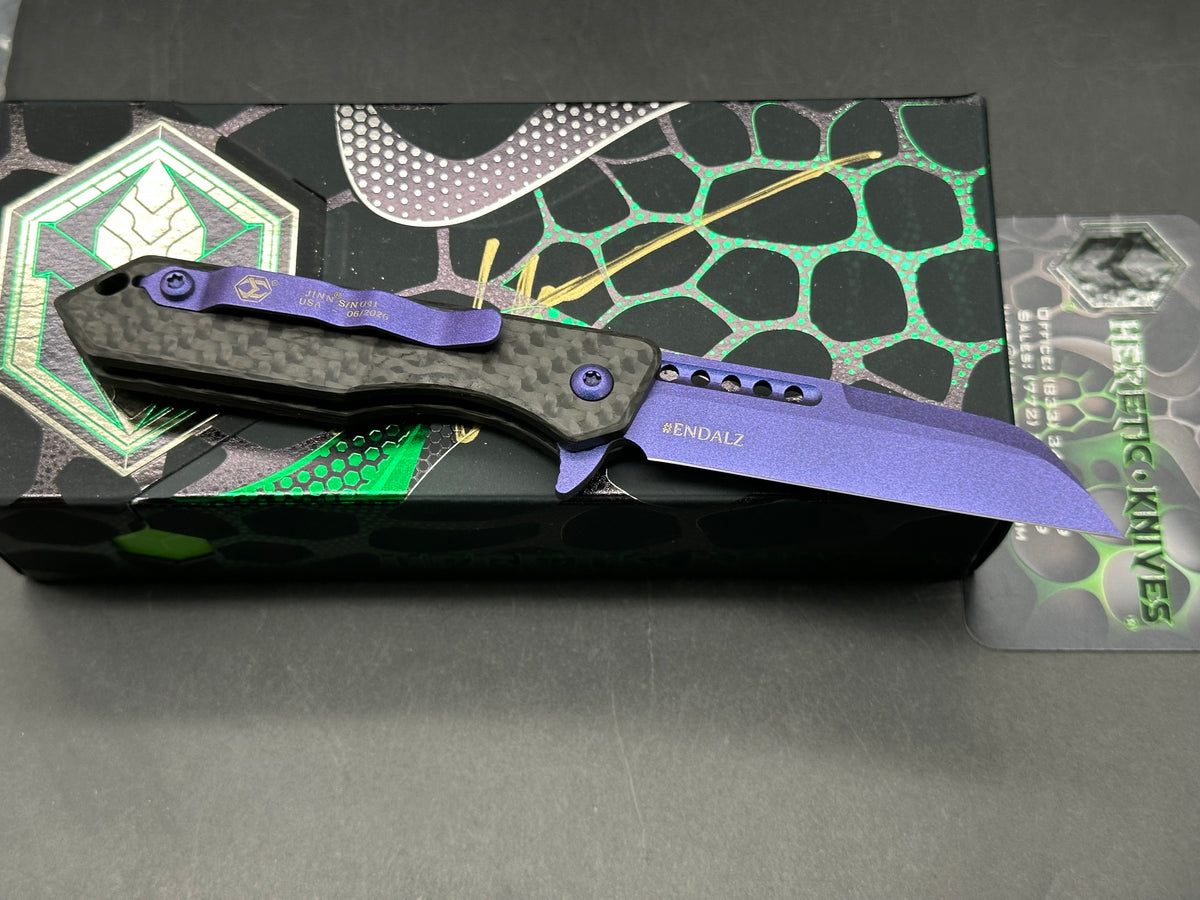 Heretic Jinn Purple MagNacut & Carbon fiber Suite 2A Outfitters exclusive