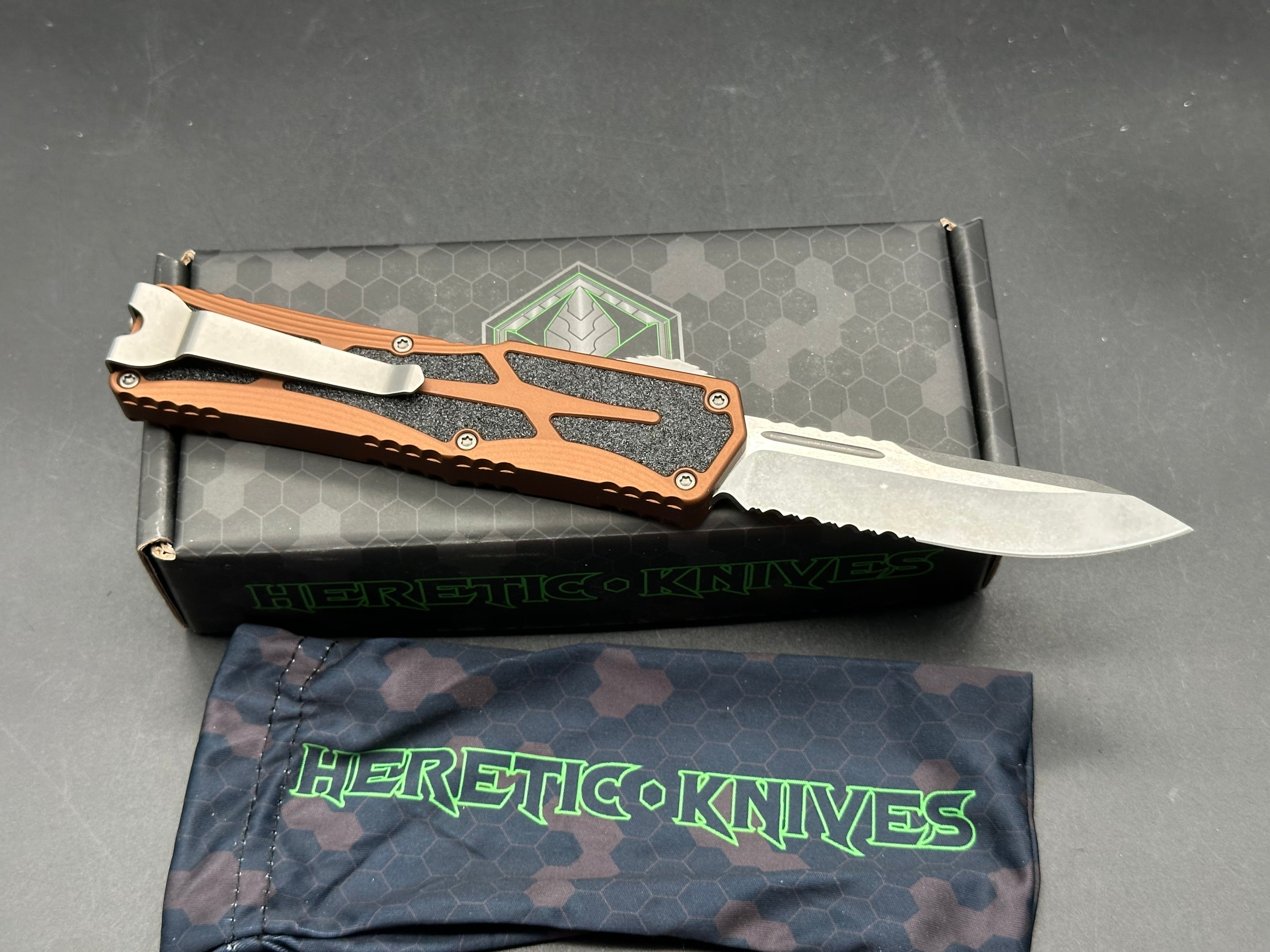 Heretic Colossus SE OTF Auto - RB Ano (3.50" SW MagnaCut)