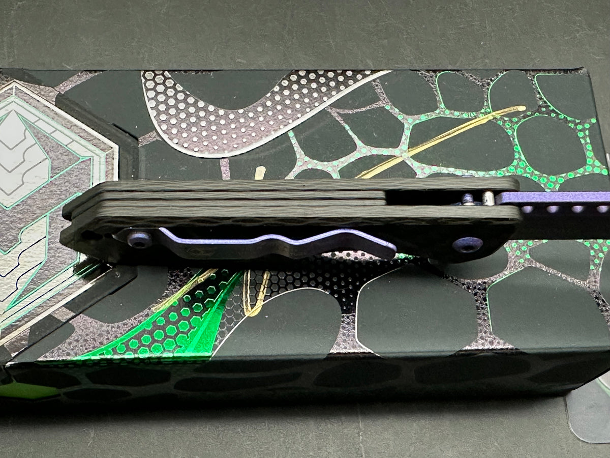 Heretic Jinn Purple MagNacut & Carbon fiber Suite 2A Outfitters exclusive