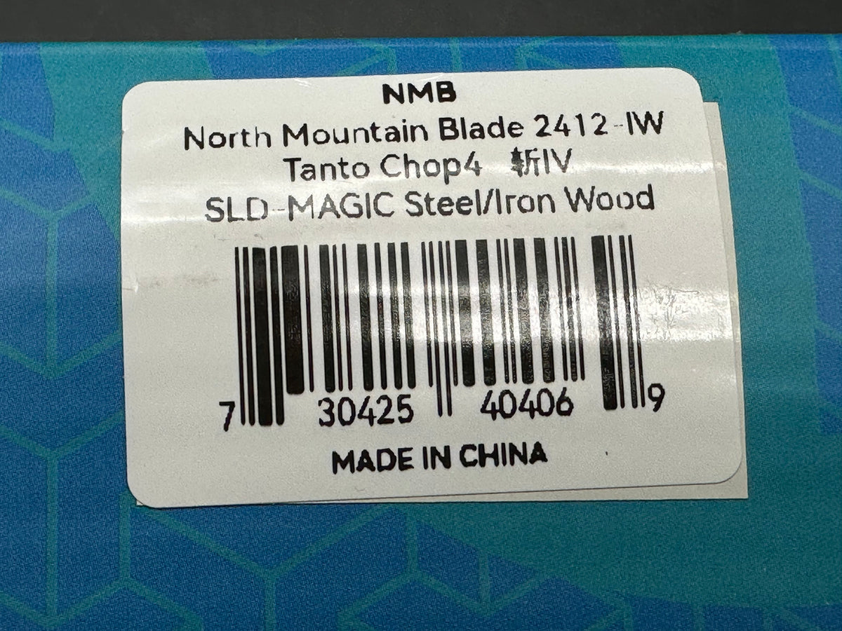 North Mountin Chop 4 Ironwood $ SLD magic blade