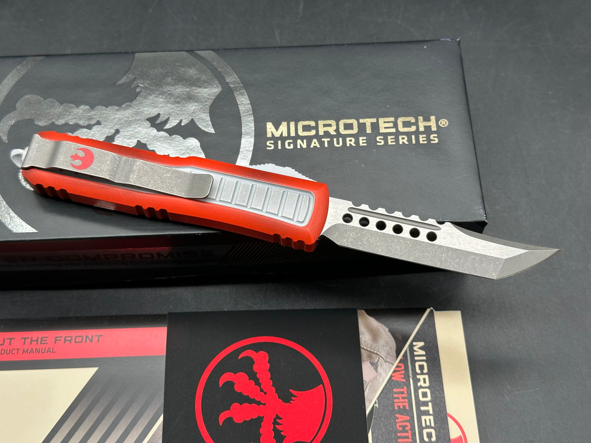 Microtech UTX-85 T/E Hellhound Automatic Knife X-Wing Star Wars 3.1"