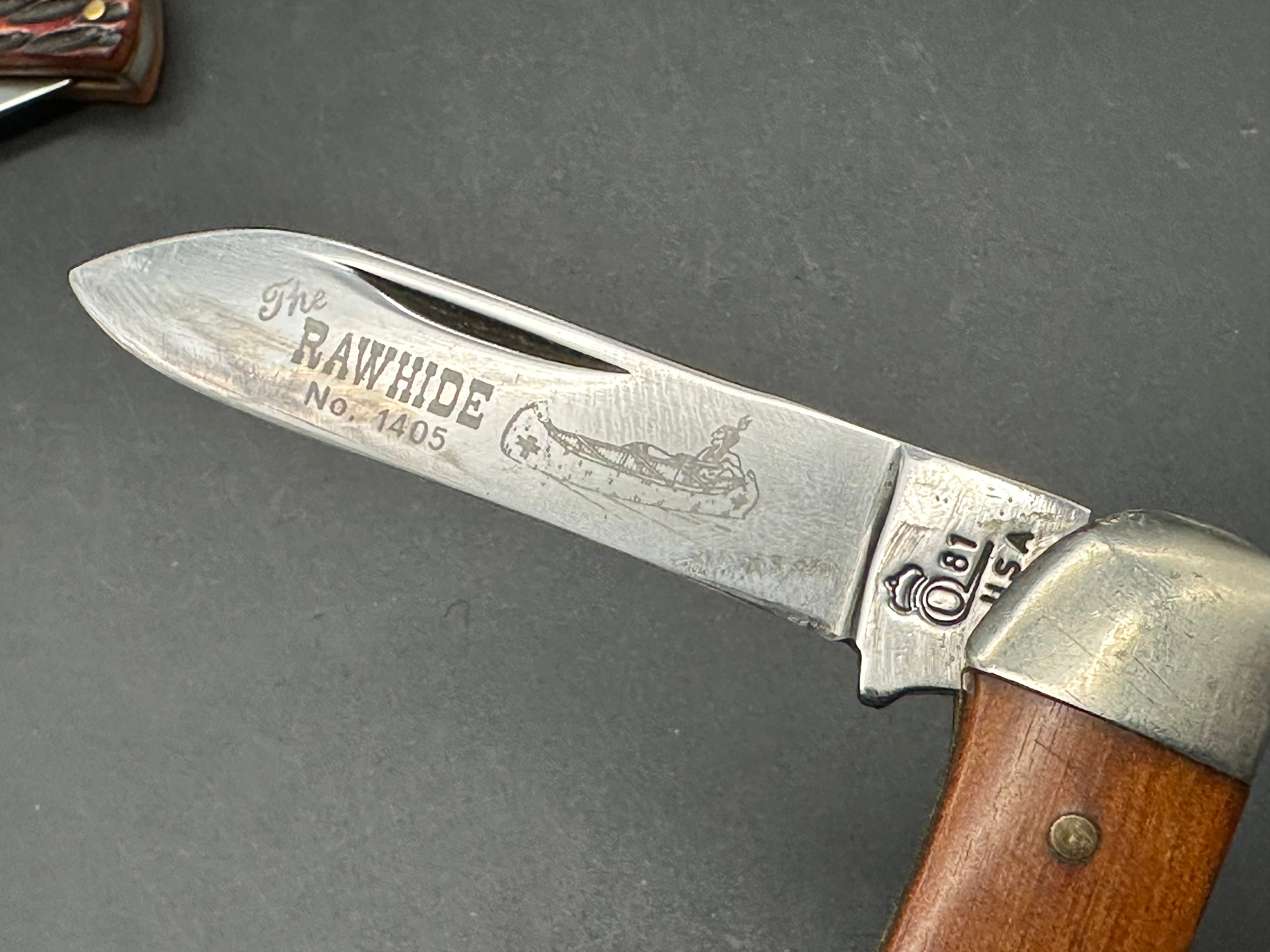 7 knife package deal Queen Cutlery , Rough Rider,White Tail, German Creek etc