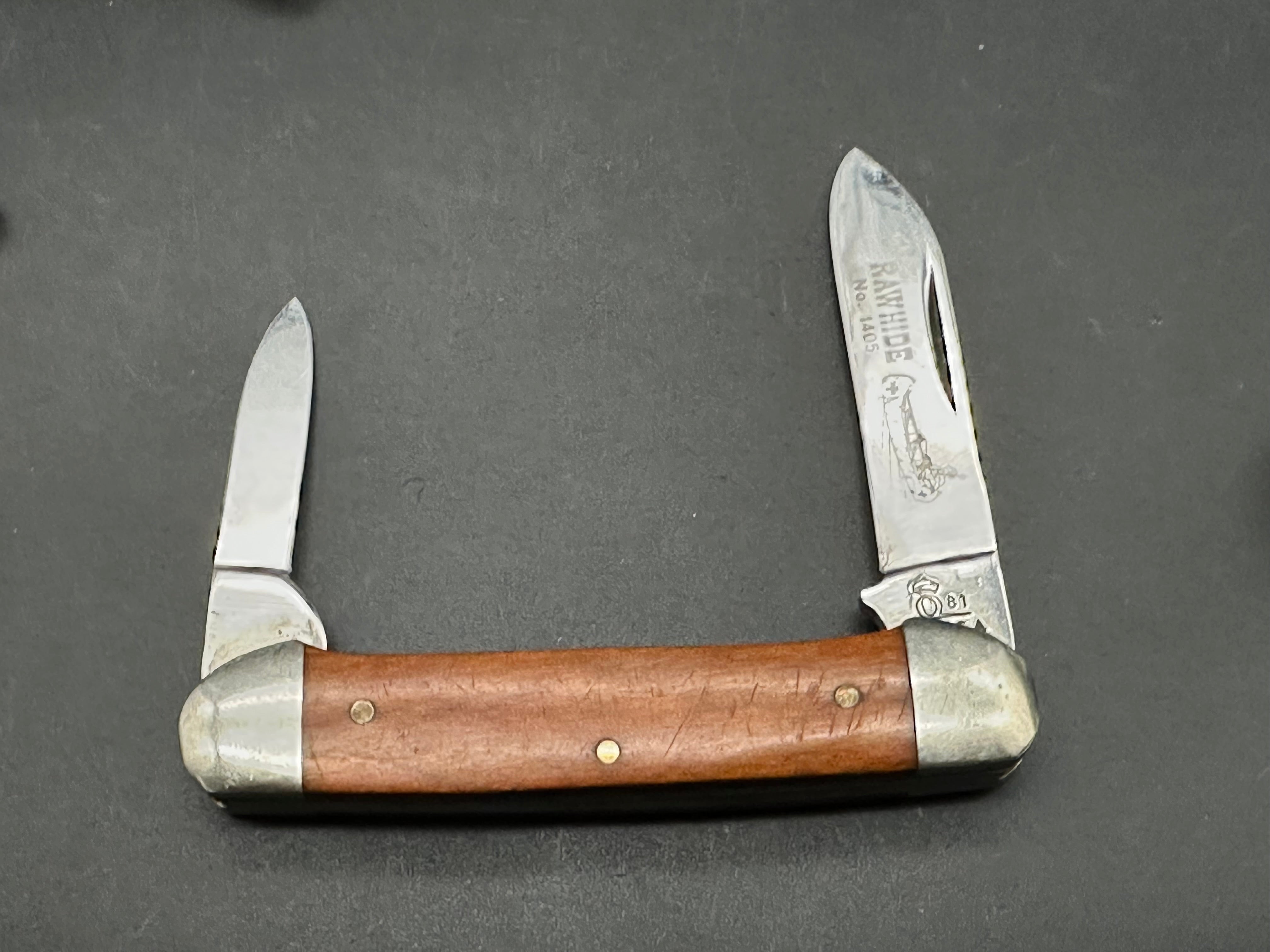 7 knife package deal Queen Cutlery , Rough Rider,White Tail, German Creek etc