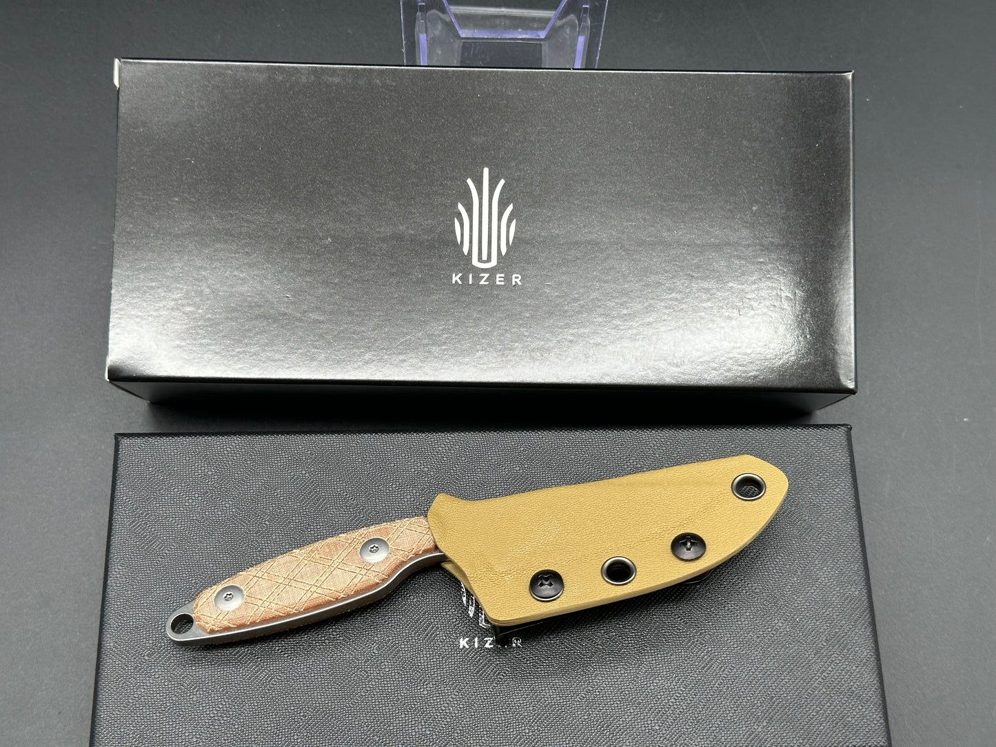 Kizer Muskrat Fixed blade knife