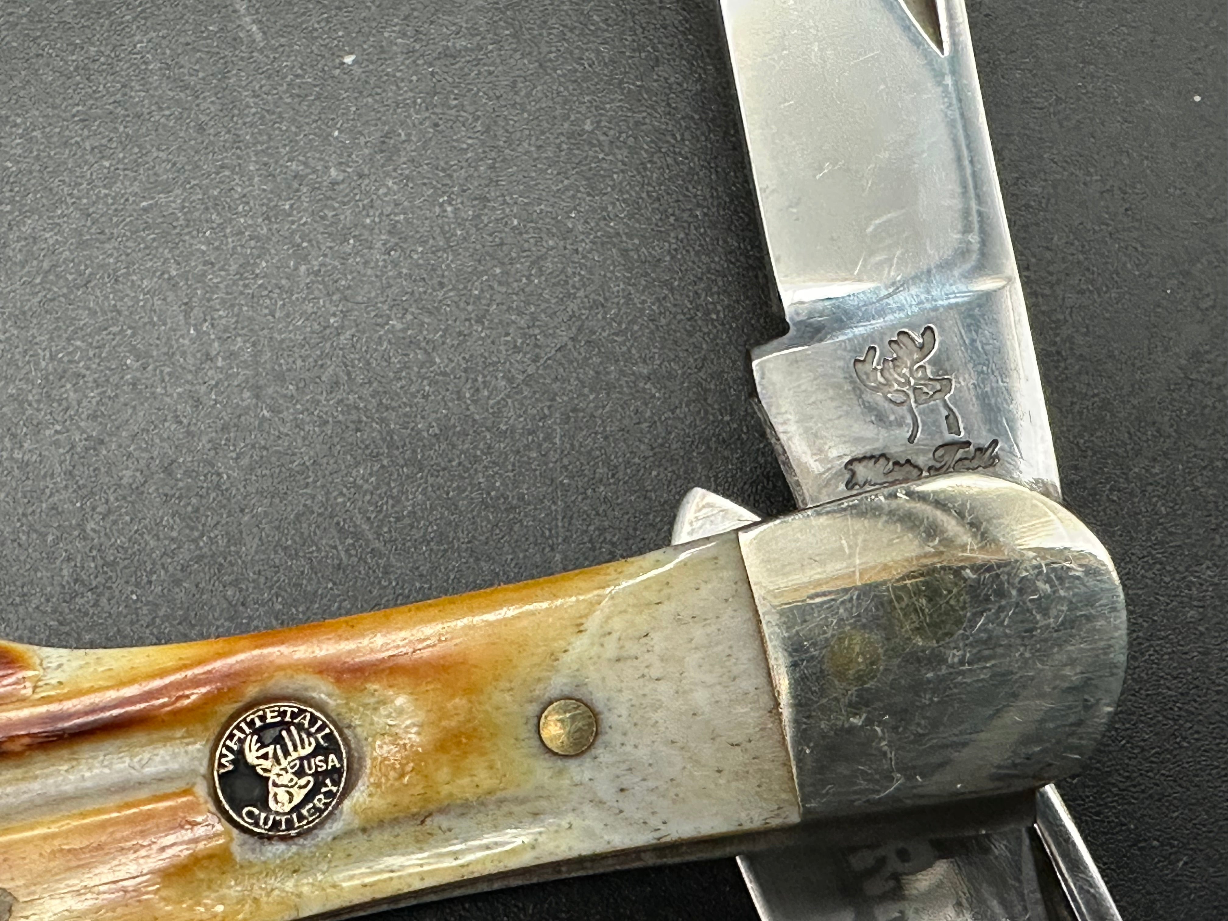 7 knife package deal Queen Cutlery , Rough Rider,White Tail, German Creek etc