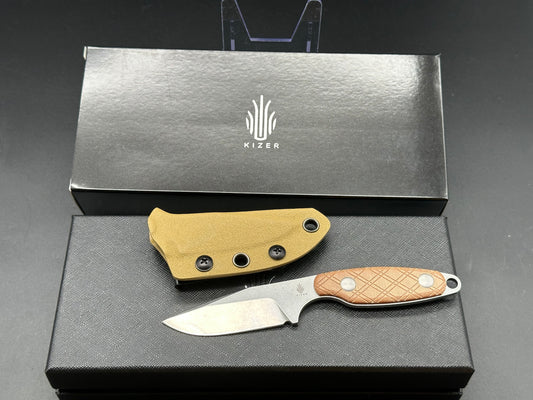 Kizer Muskrat Fixed blade knife