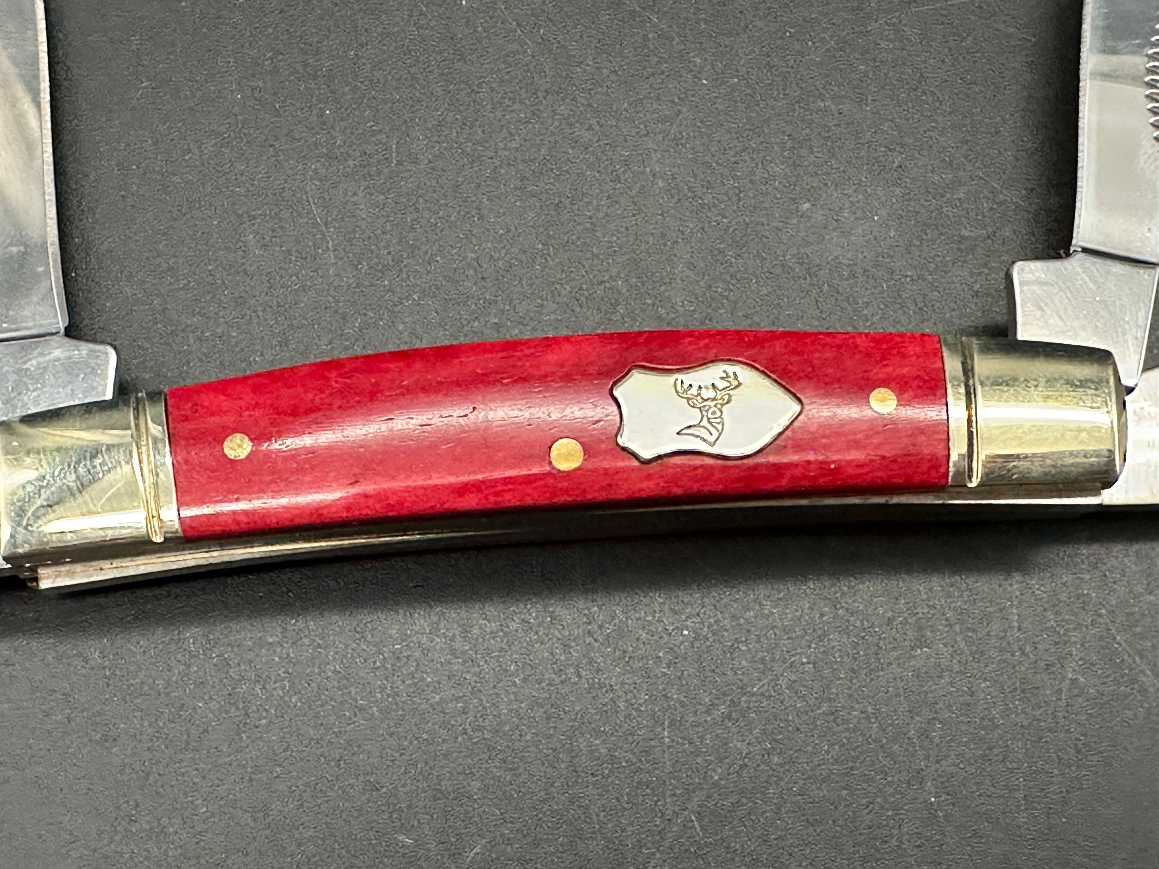 7 knife package deal Queen Cutlery , Rough Rider,White Tail, German Creek etc