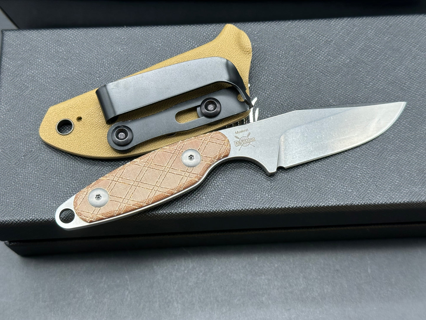 Kizer Muskrat Fixed blade knife