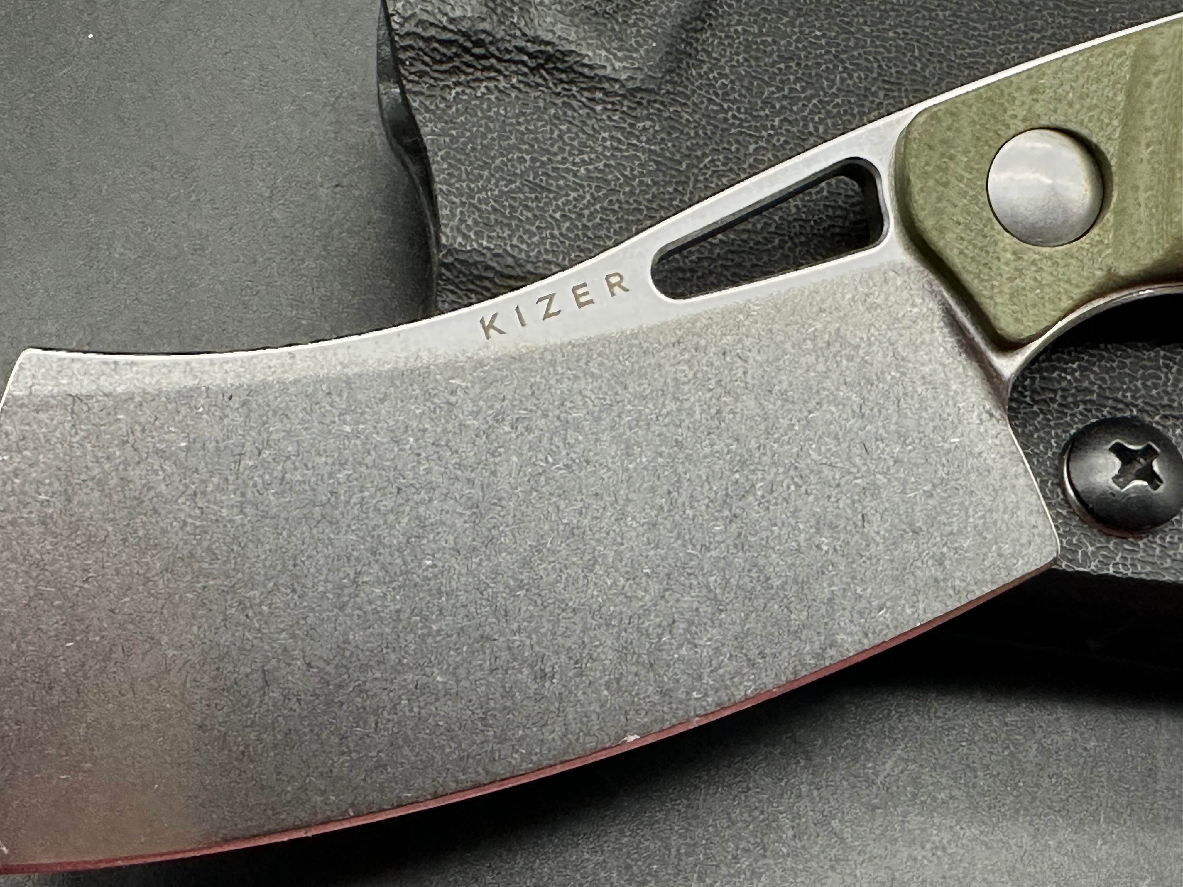 Kizer LITTLE RHINO | AEB-L | G10 (OLIVE GREEN)