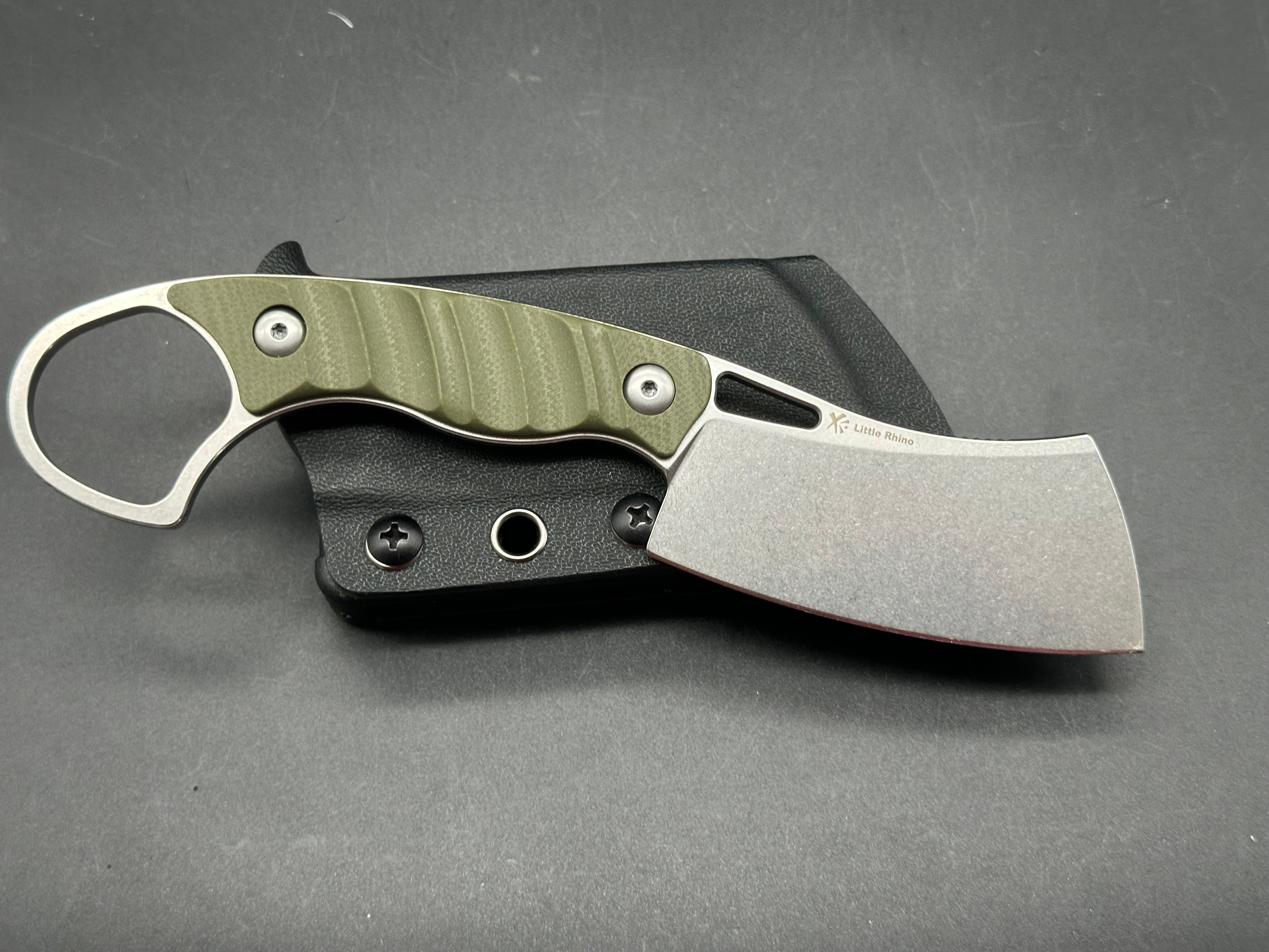 Kizer LITTLE RHINO | AEB-L | G10 (OLIVE GREEN)